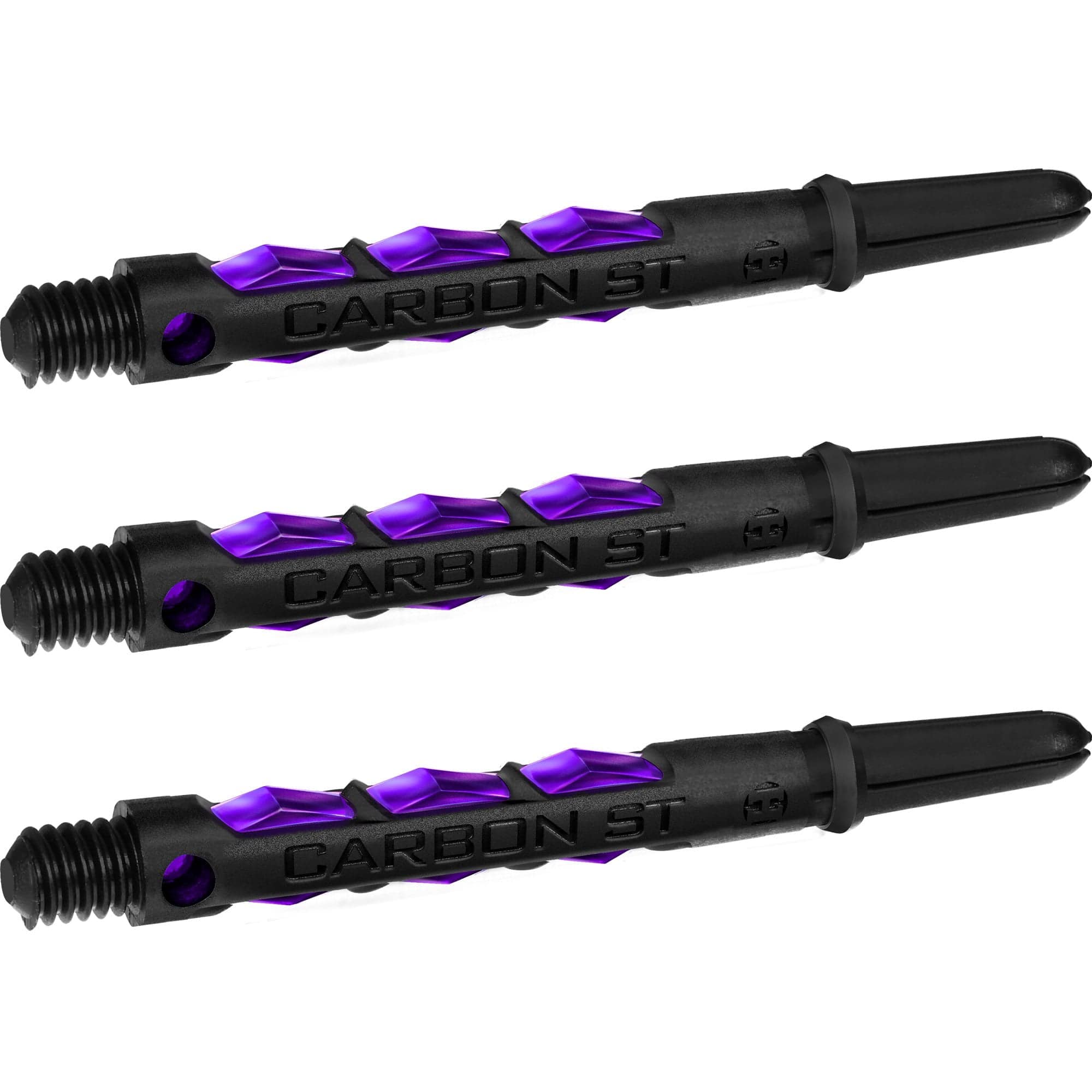 *Harrows Carbon ST Shafts - Dart Stems - Black & Purple - Image 5