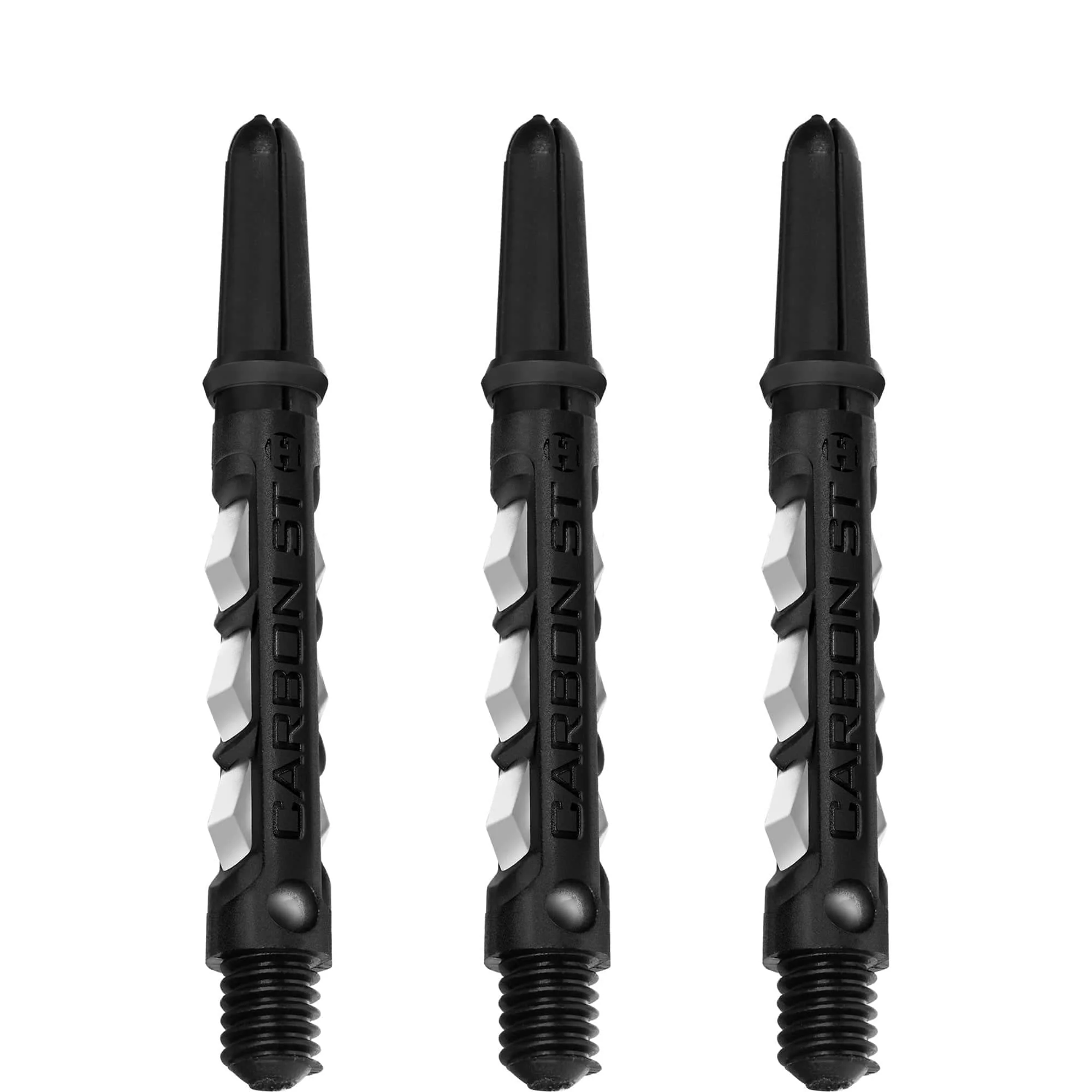 *Harrows Carbon ST Shafts - Dart Stems - Black & White - Image 3