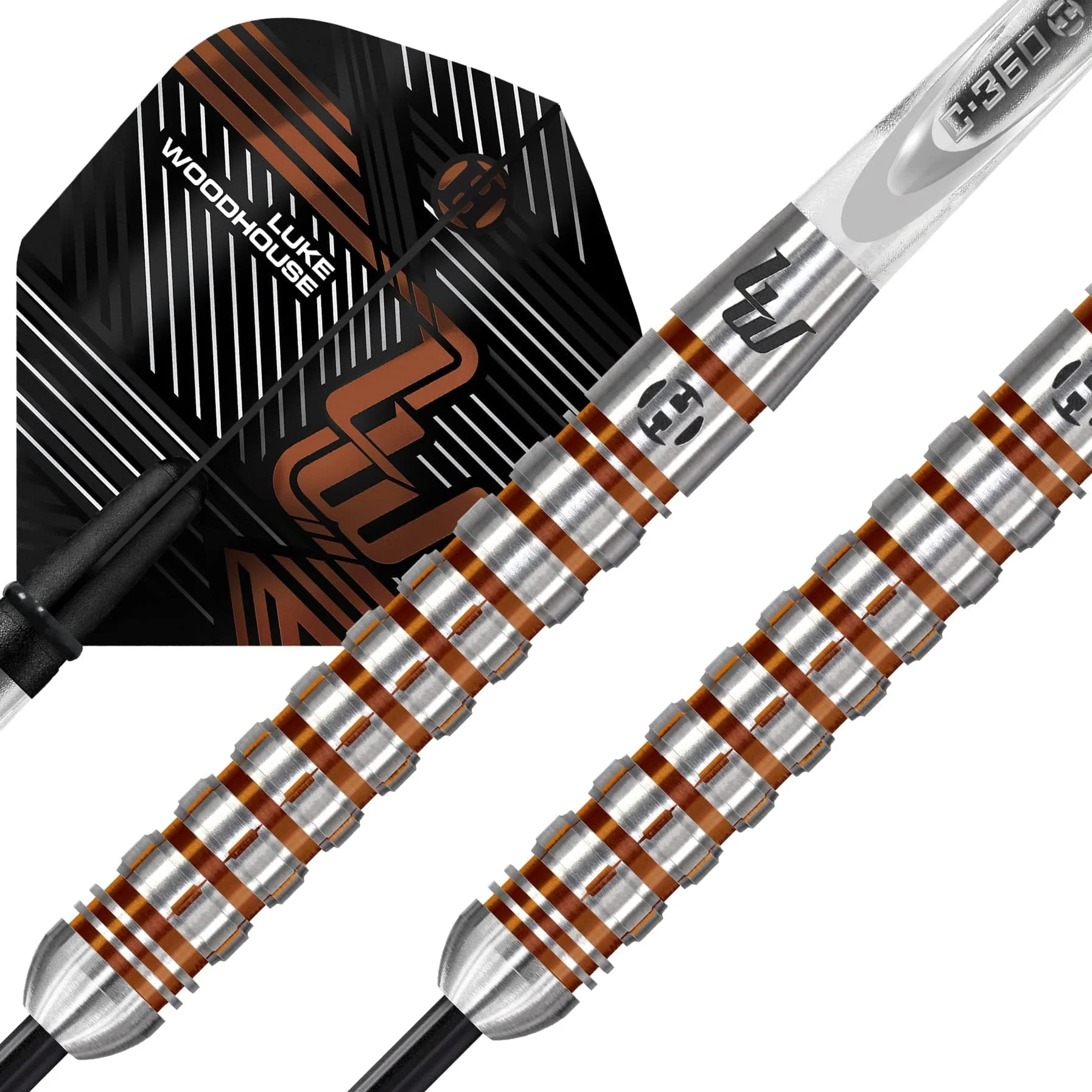 *Harrows Luke Woodhouse Darts - Woody - Steel Tip - 90% Tungsten - Series 2 - Image 4