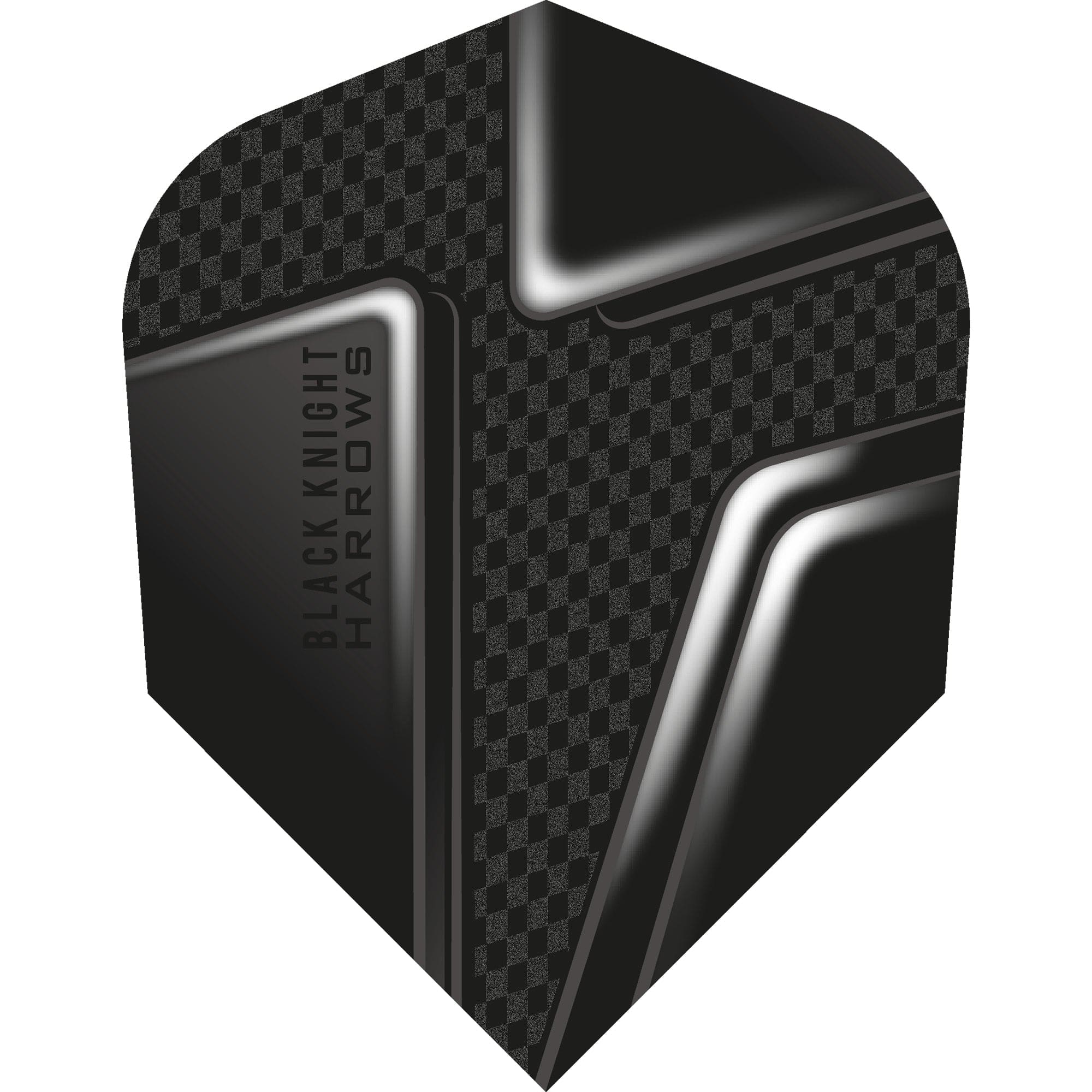 *Harrows Prime Dart Flights - No6 - Std - Black Knight