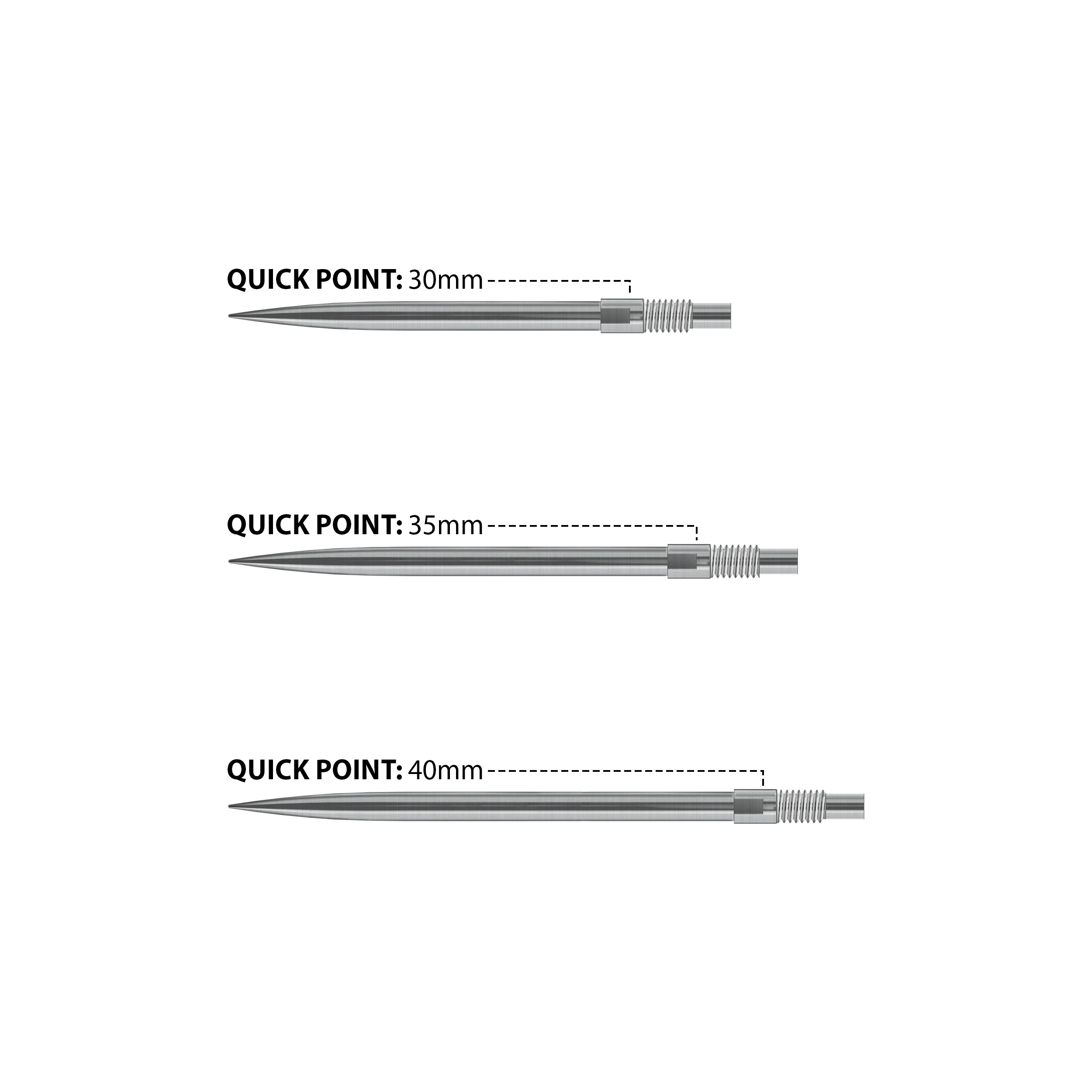 *Harrows Quick Dart Points - Screw In - Image 6