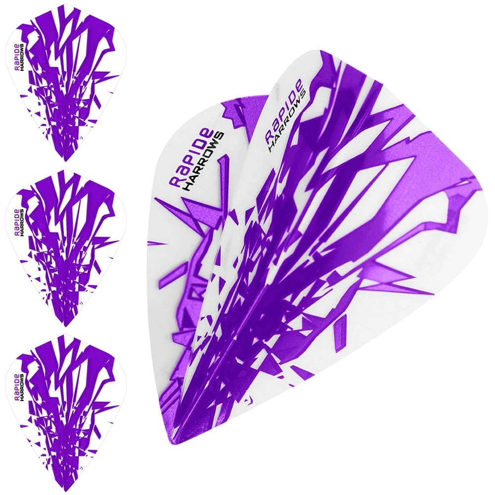 *Harrows Rapide Dart Flights - Kite Shape - 100 Micron - Image 12