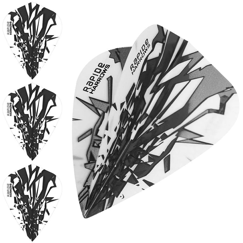 *Harrows Rapide Dart Flights - Kite Shape - 100 Micron - Image 16
