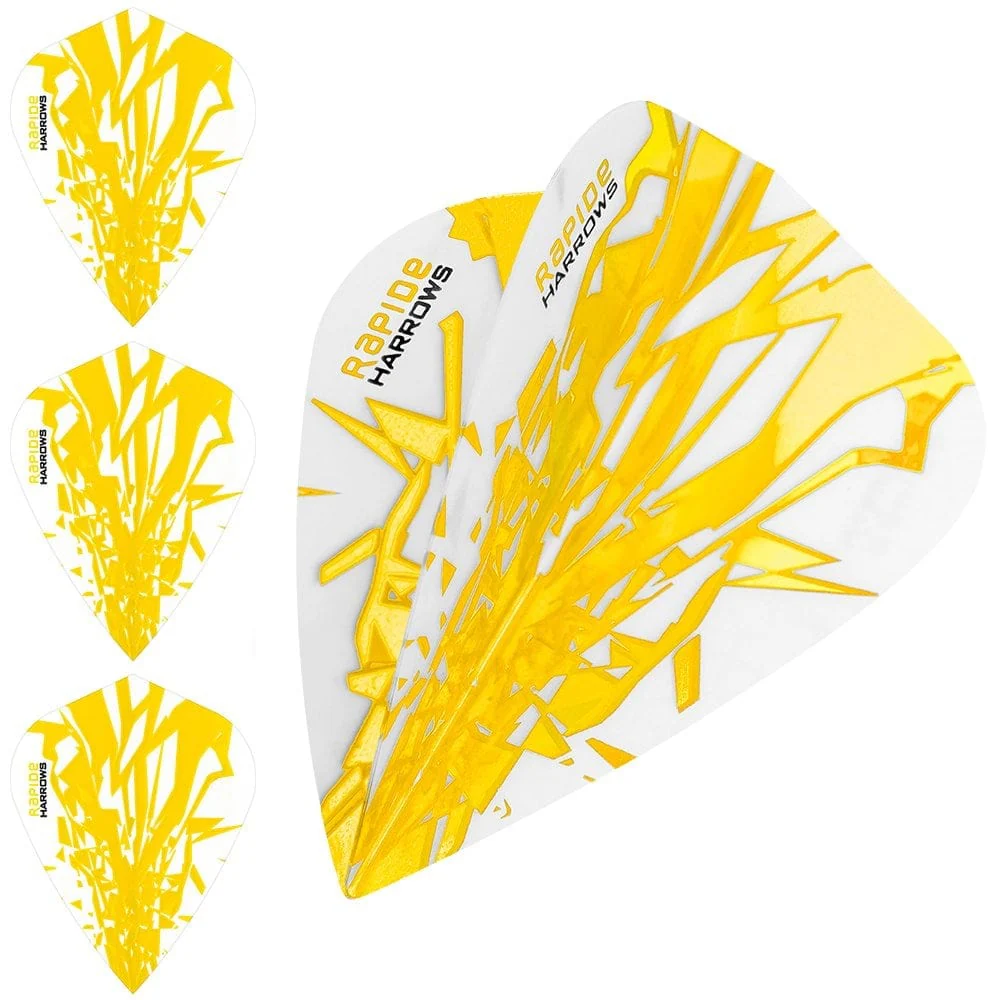 *Harrows Rapide Dart Flights - Kite Shape - 100 Micron - Image 18