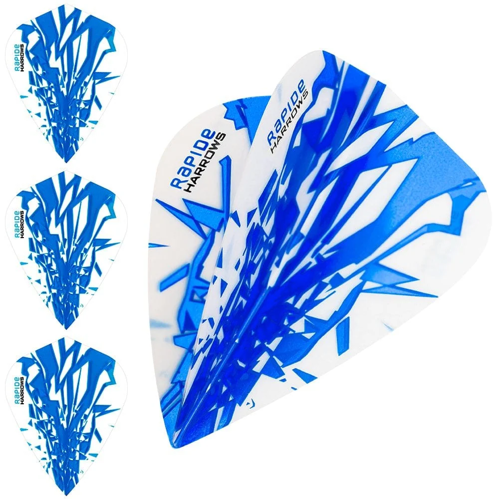 *Harrows Rapide Dart Flights - Kite Shape - 100 Micron - Image 3