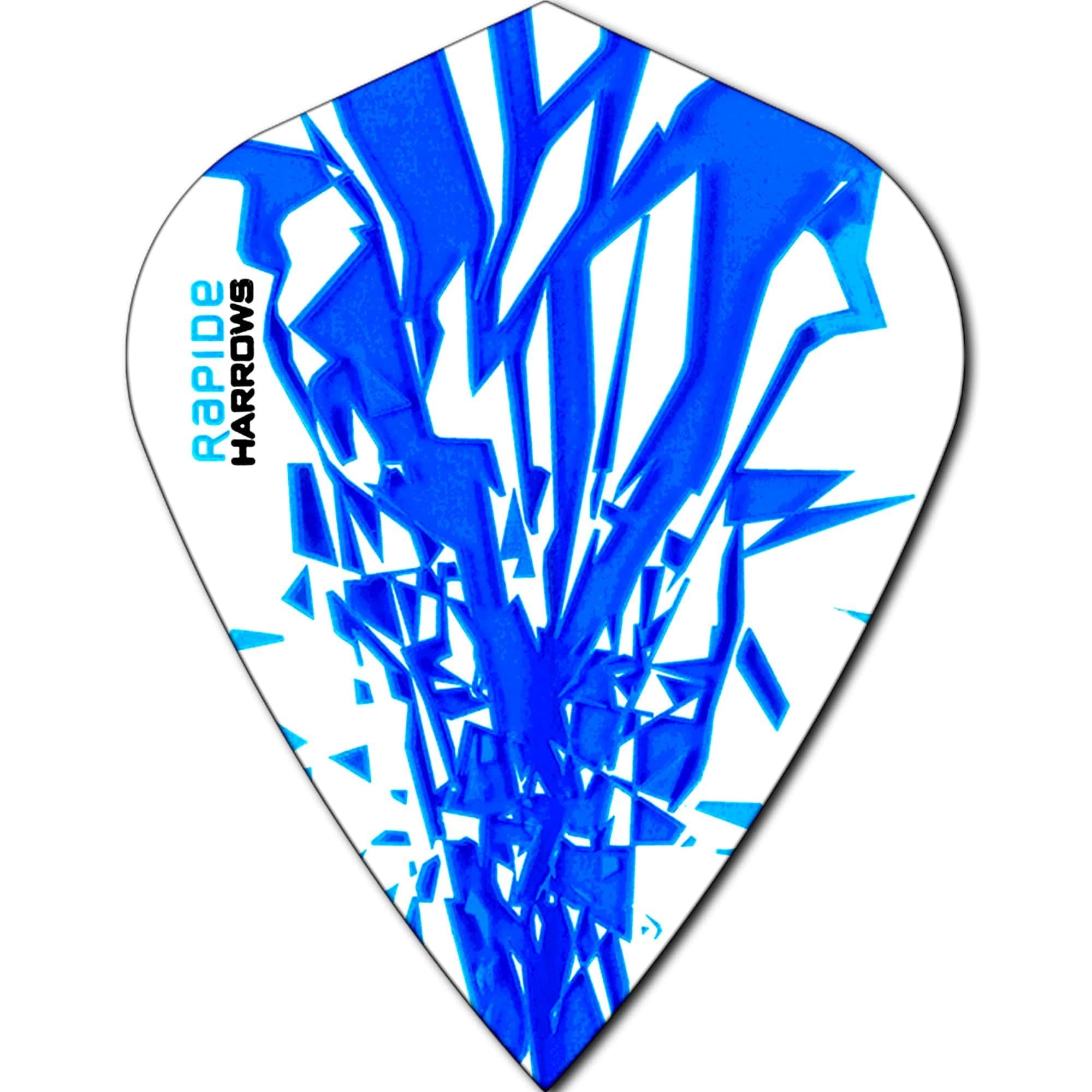 *Harrows Rapide Dart Flights - Kite Shape - 100 Micron - Image 4