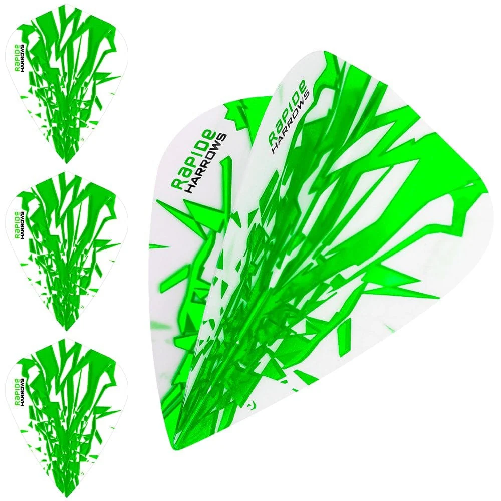 *Harrows Rapide Dart Flights - Kite Shape - 100 Micron - Image 7