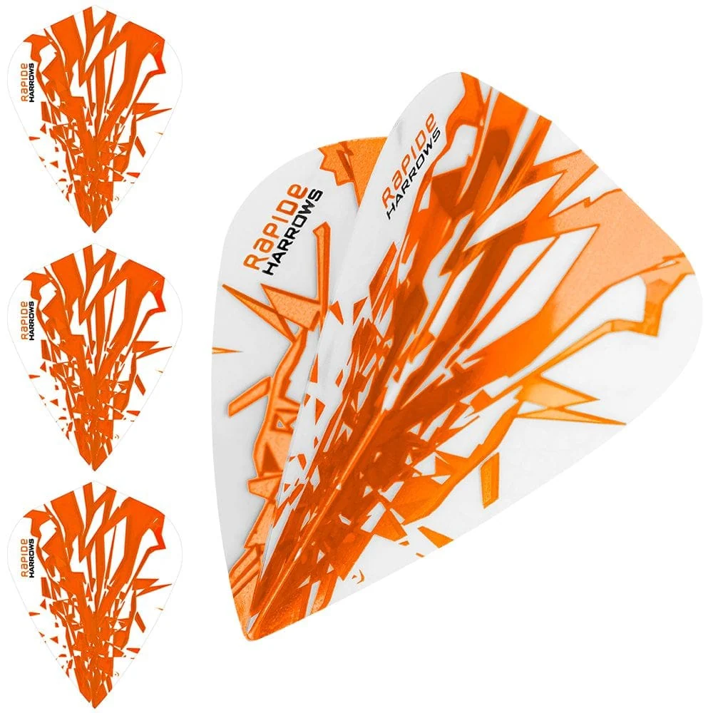*Harrows Rapide Dart Flights - Kite Shape - 100 Micron - Image 9