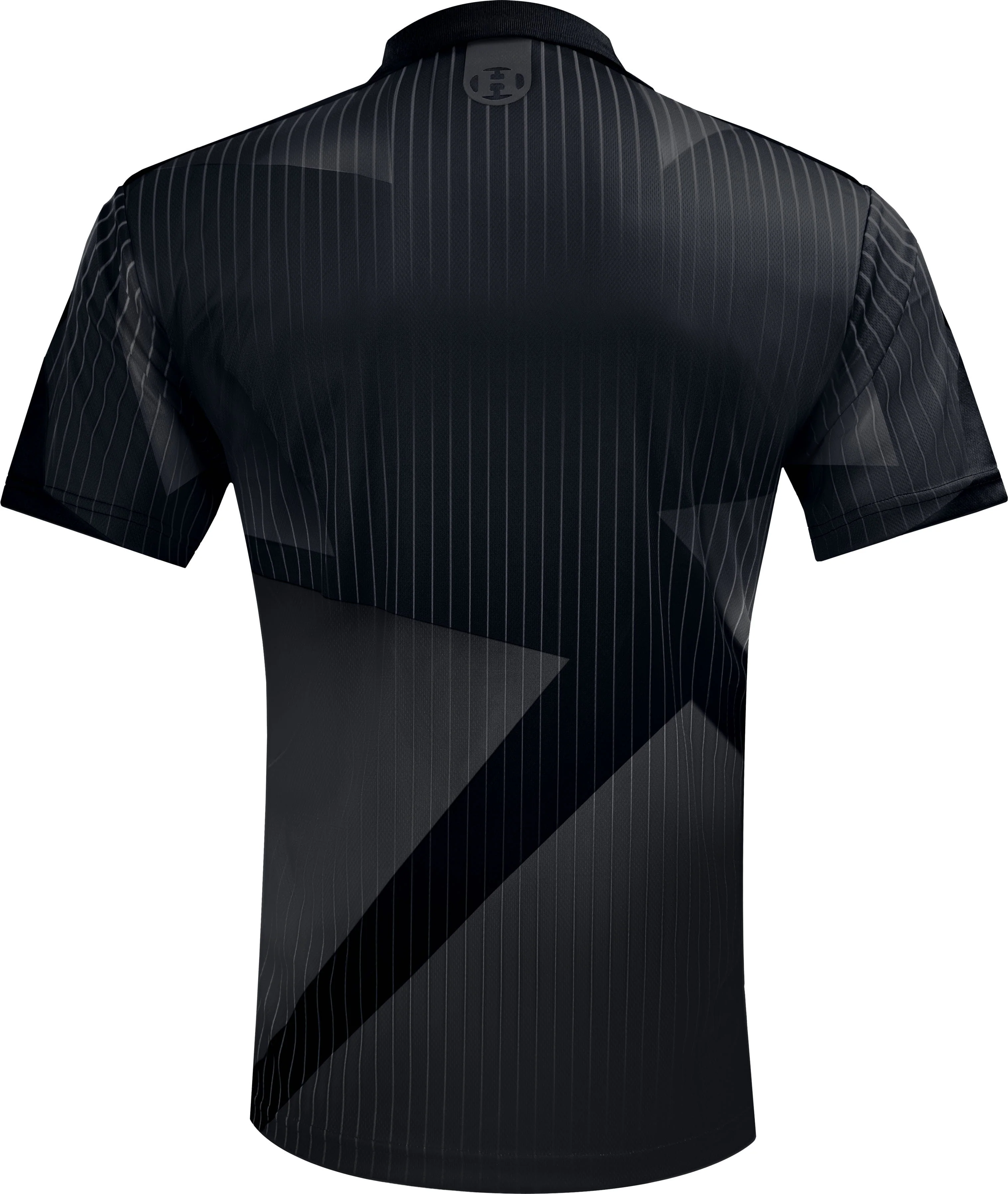 *Harrows Shard Dart Shirt - Lightweight - Qwick-Dri - Black - Image 2