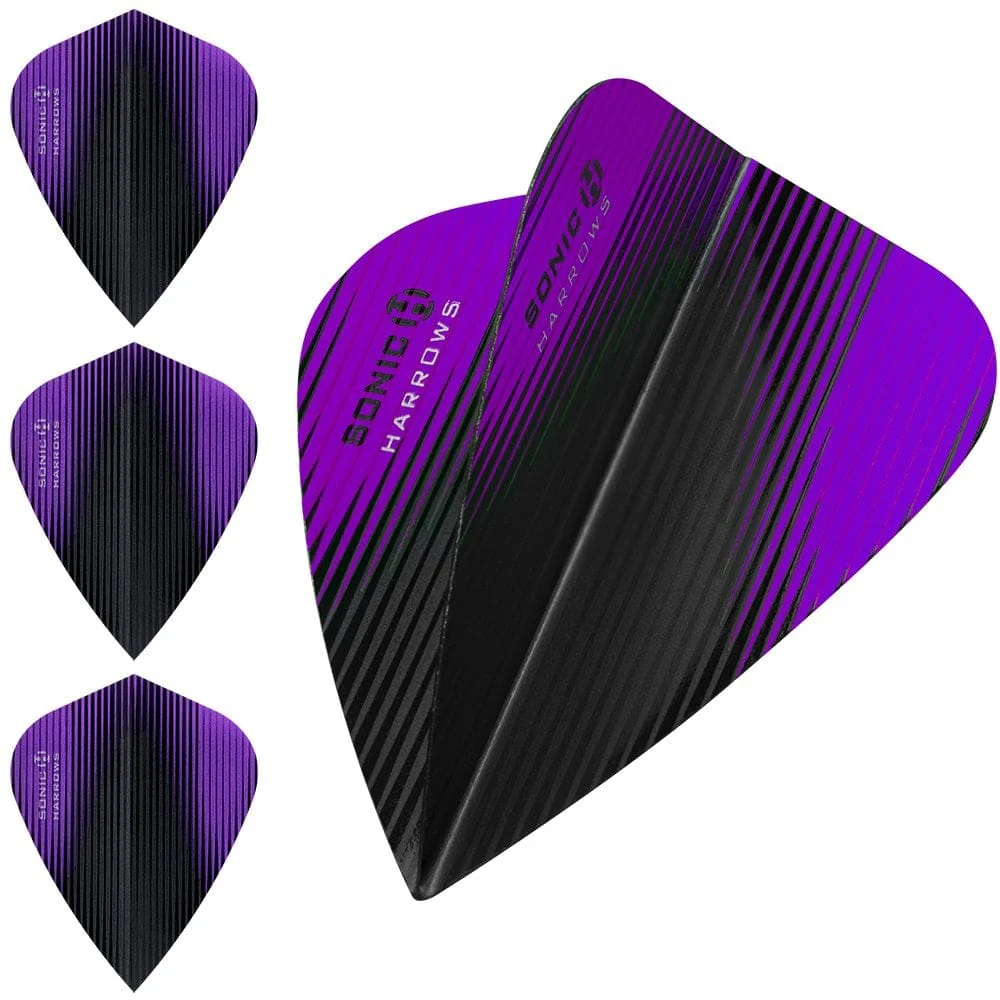 *Harrows Sonic X Dart Flights - Kite Shape - Sonic-X - Image 2