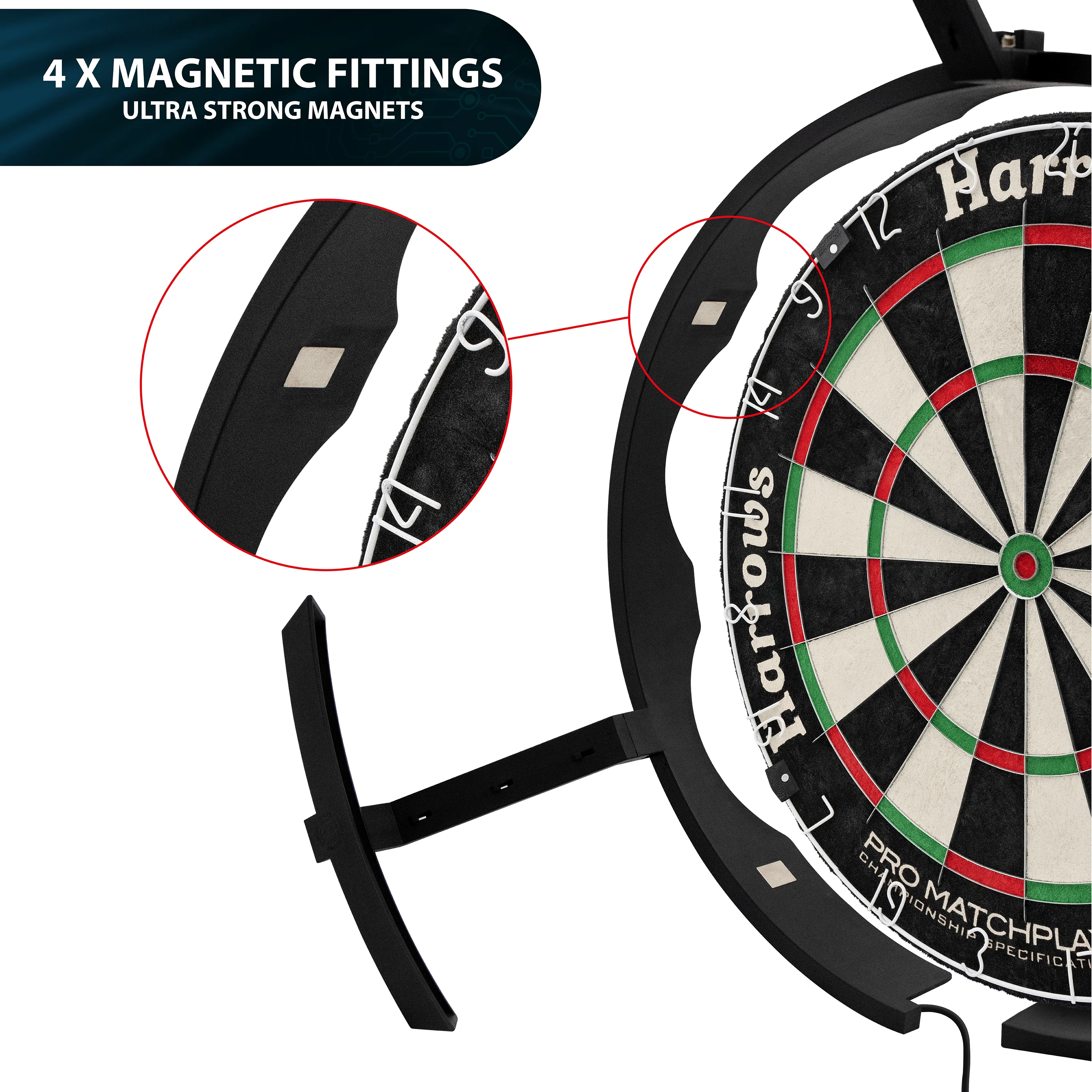 *Harrows Trilight - Ultra Bright LED Dartboard Lighting System - Image 5