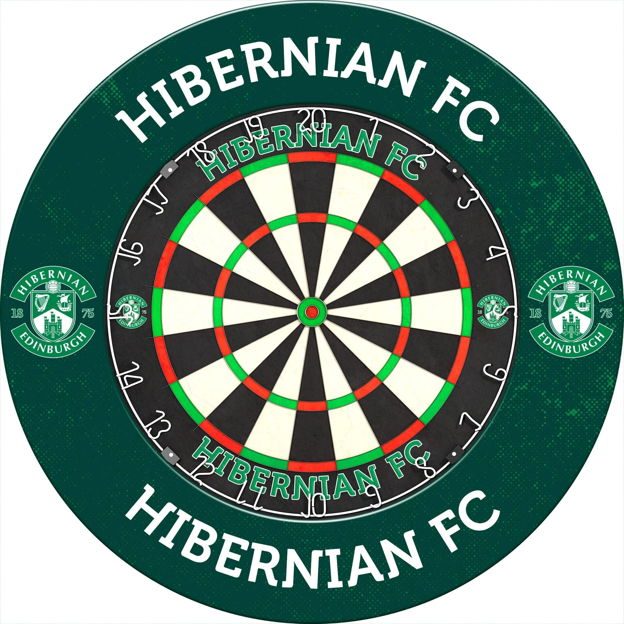 Hibernian FC - Official Licensed - Dartboard Surround - S3 - Dark Crest - Image 3