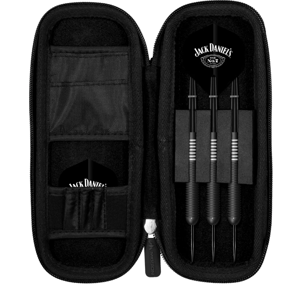 Jack Daniels - Slim EVA Darts Case - Strong Protection - Black - Image 3
