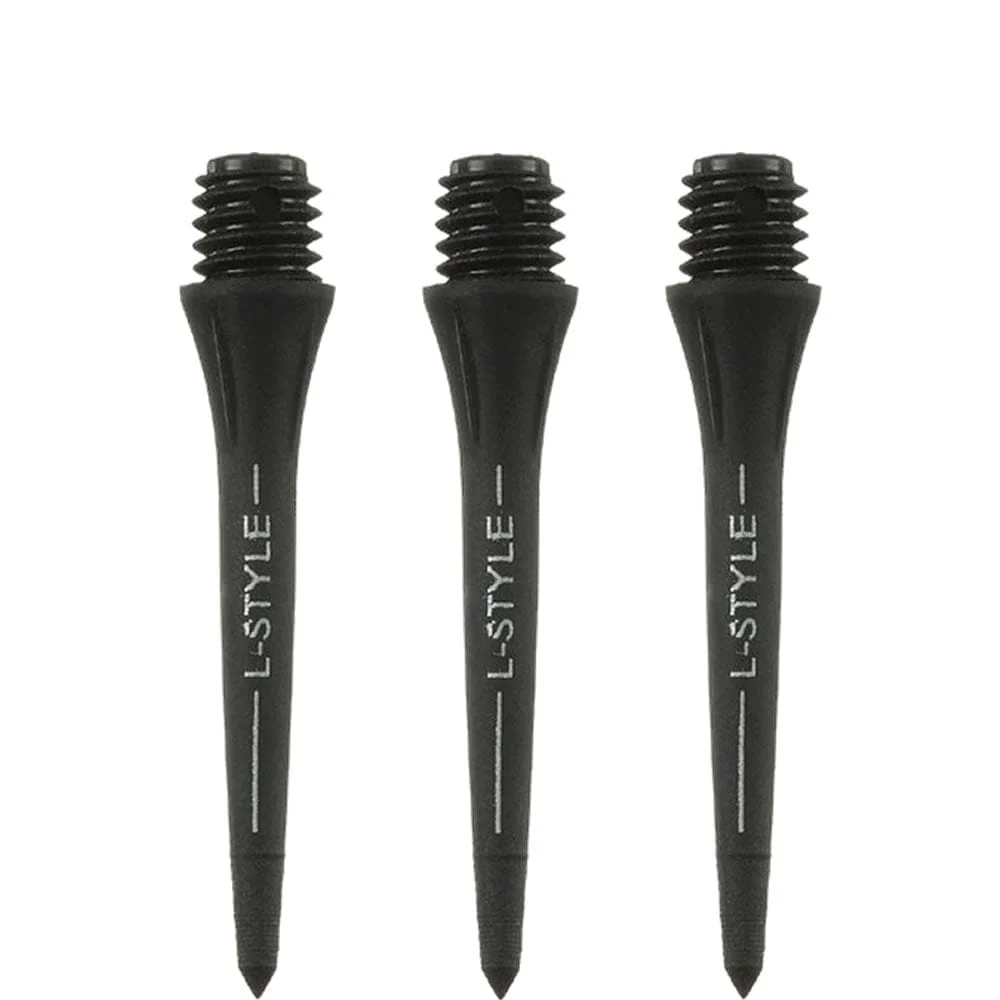 L-Style Hard Lip Points - Carbon - 2ba - 2 Sets - Black - Image 3