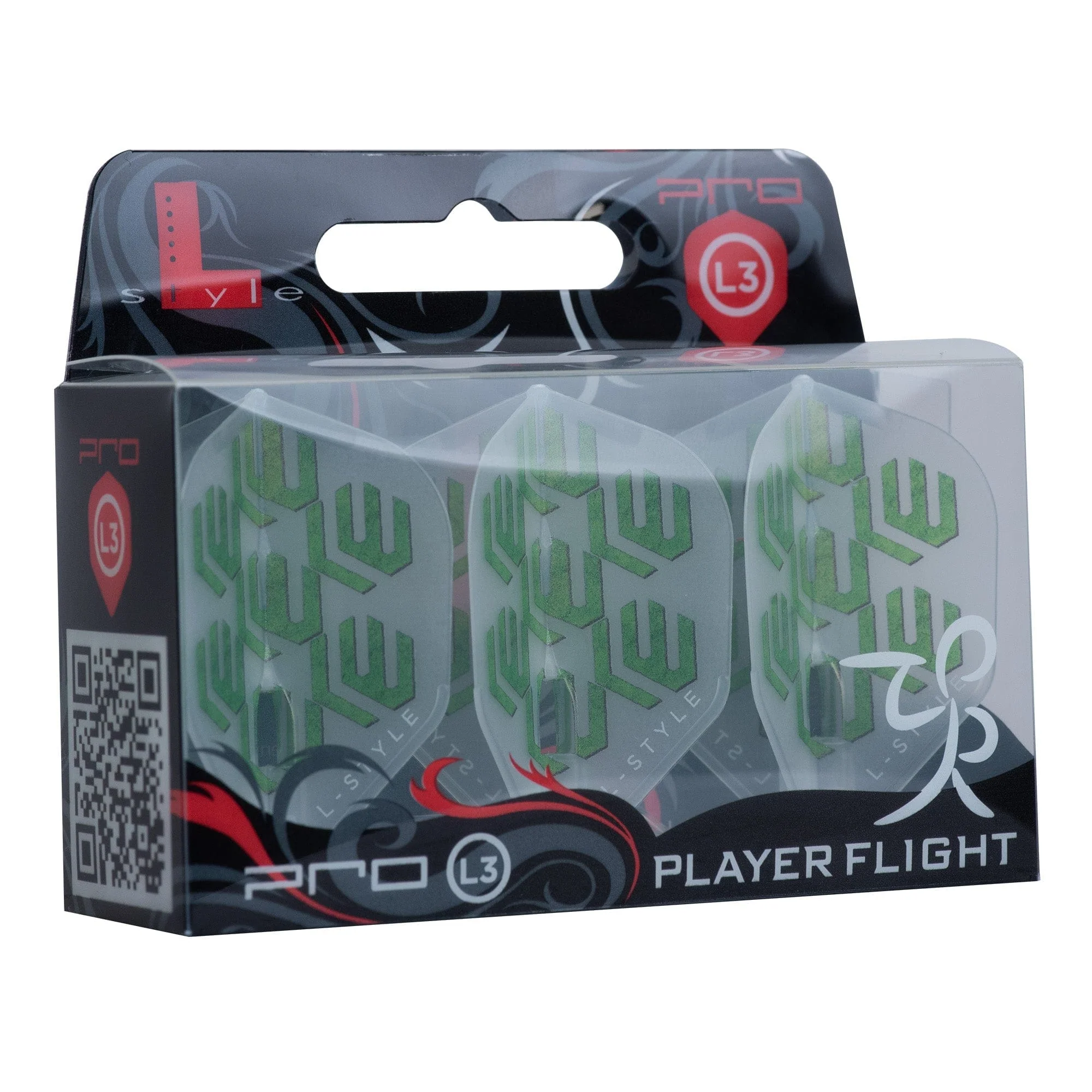 *L-Style - L-Flights - L3 Pro - Small - Lukas Wenig - Clear White - Image 3