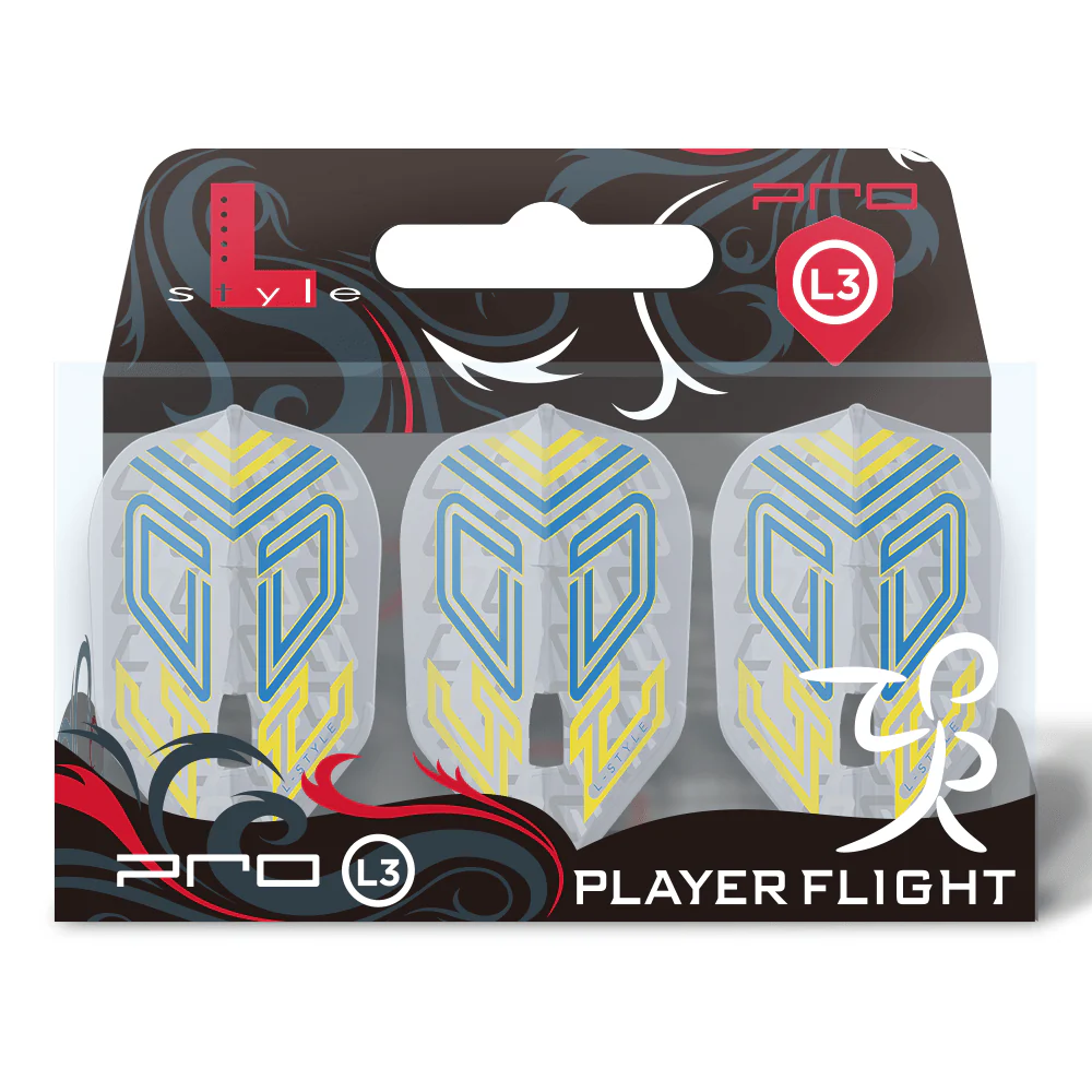 L-Style - L-Flights - Small Standard - L3Pro - Oskar Lukasiak - Clear White - Image 3