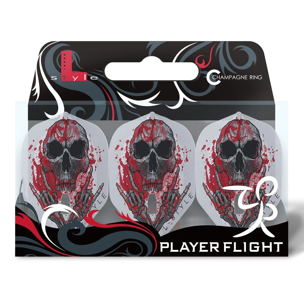 L-Style - L-Flights - Standard - L1Pro - Ryan Searle V3 - Clear White - Image 3