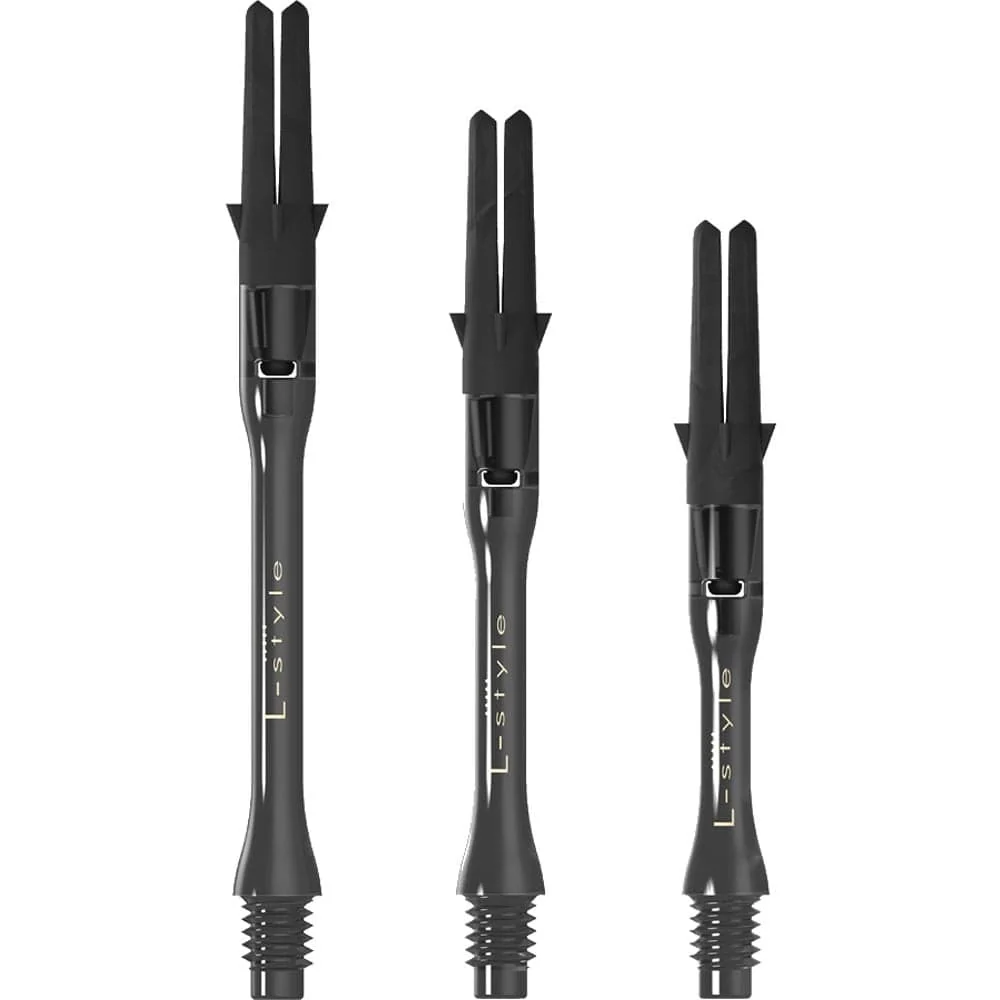 *L-Style - L-Shafts - Slim - Carbon - Silent Spin - Clear Black