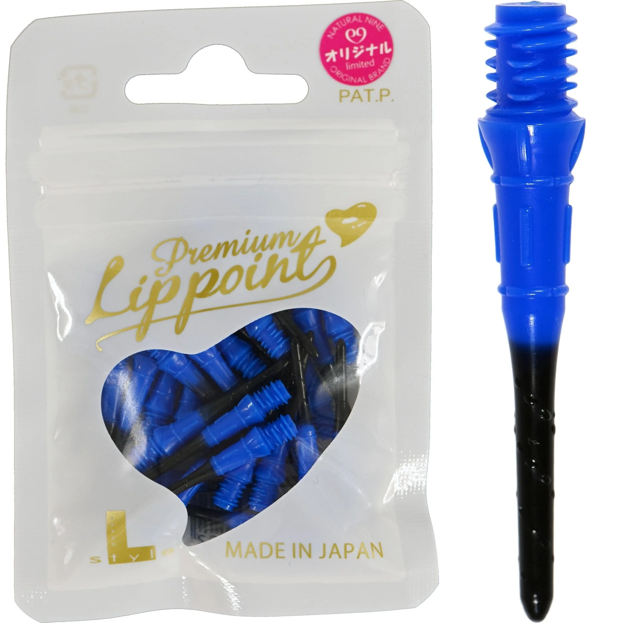 L-Style N9 - Lip Points Two Tone - Spare Black Tips - 2ba - Pack 30 - Image 2