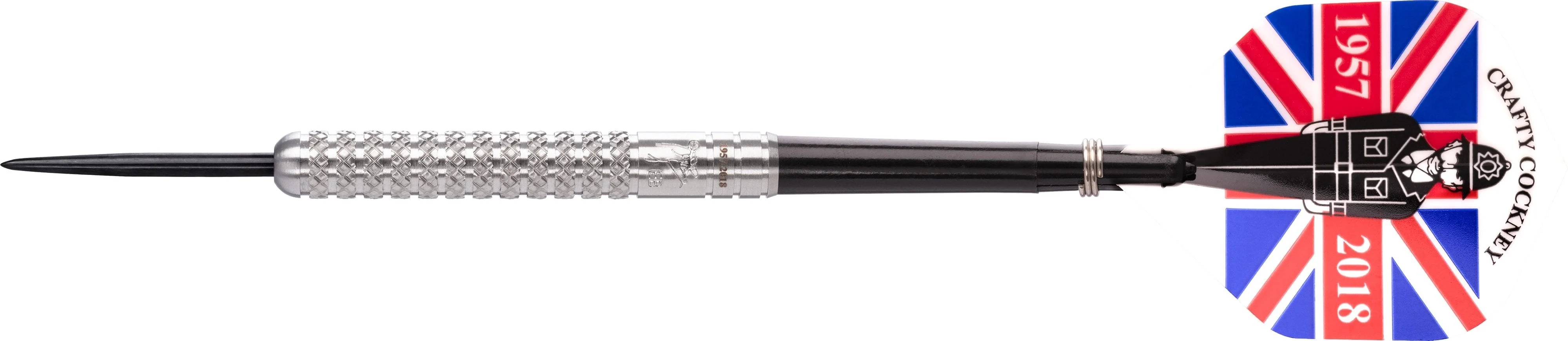 Legend Darts - Eric Bristow - Steel Tip - Cocked Finger - K1 - Silver - Image 2
