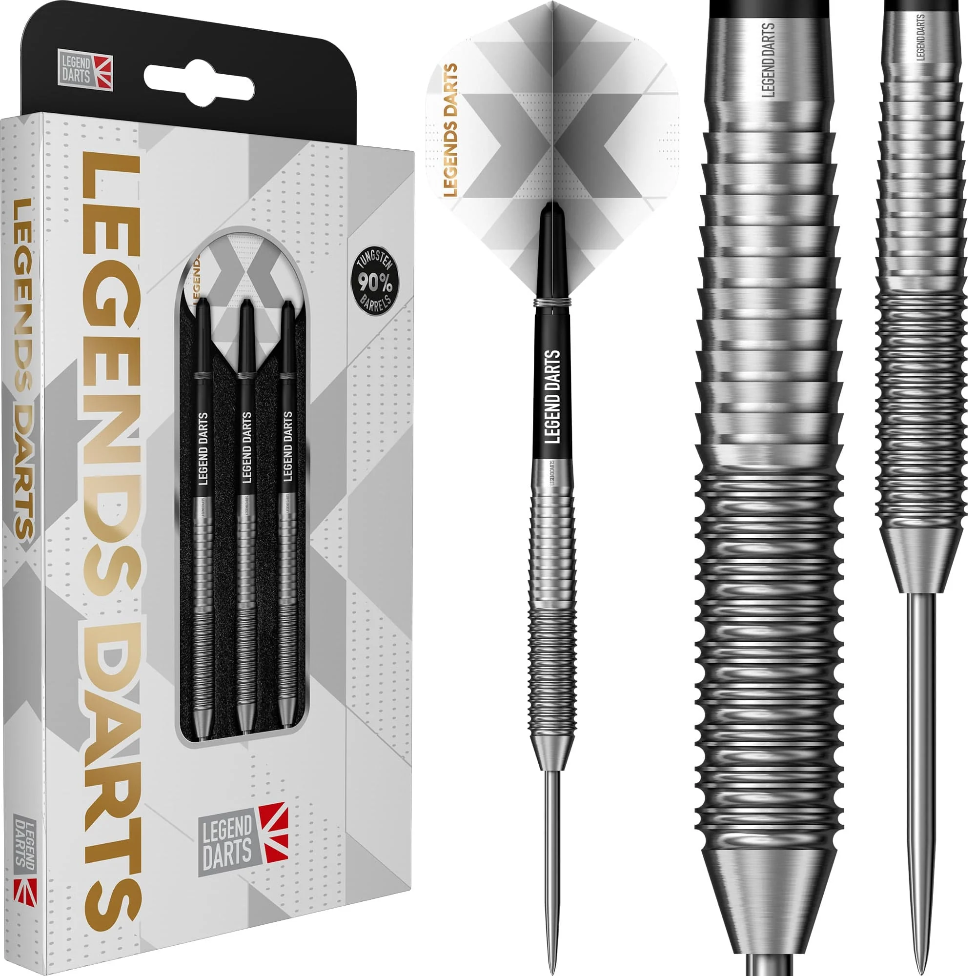 *Legend Darts - Steel Tip - 90% Tungsten - Pro Series - V13 - Rear Shark - Image 2