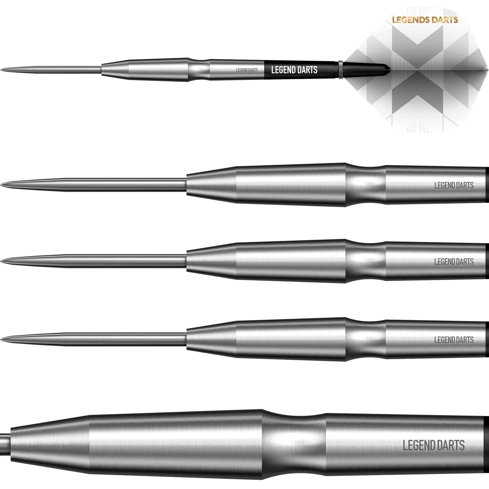 Legend Darts - Steel Tip - 90% Tungsten - Pro Series - V23 - Smooth Scallop - Image 6