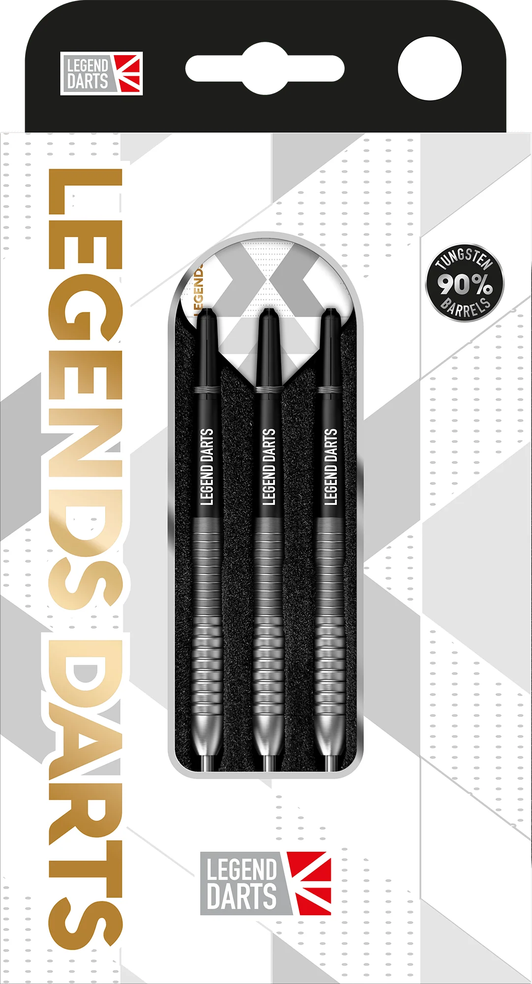 Legend Darts - Steel Tip - 90% Tungsten - Pro Series - V25 - Shark Bomb - Image 4