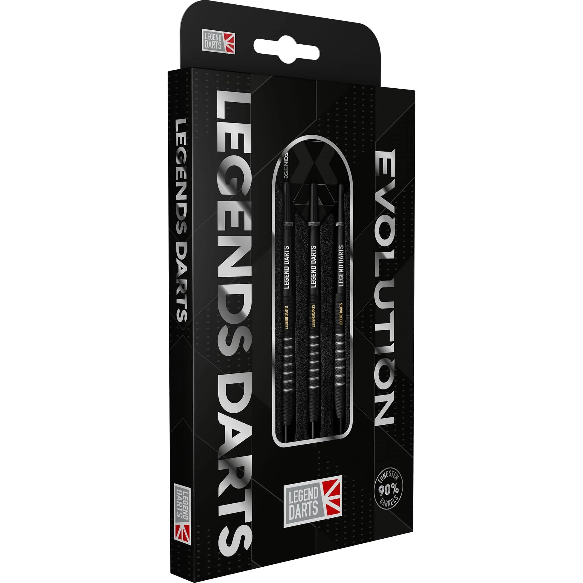 Legend Darts - Steel Tip - Revolution Series - B09 - Black - Knurled Bomb - Image 5