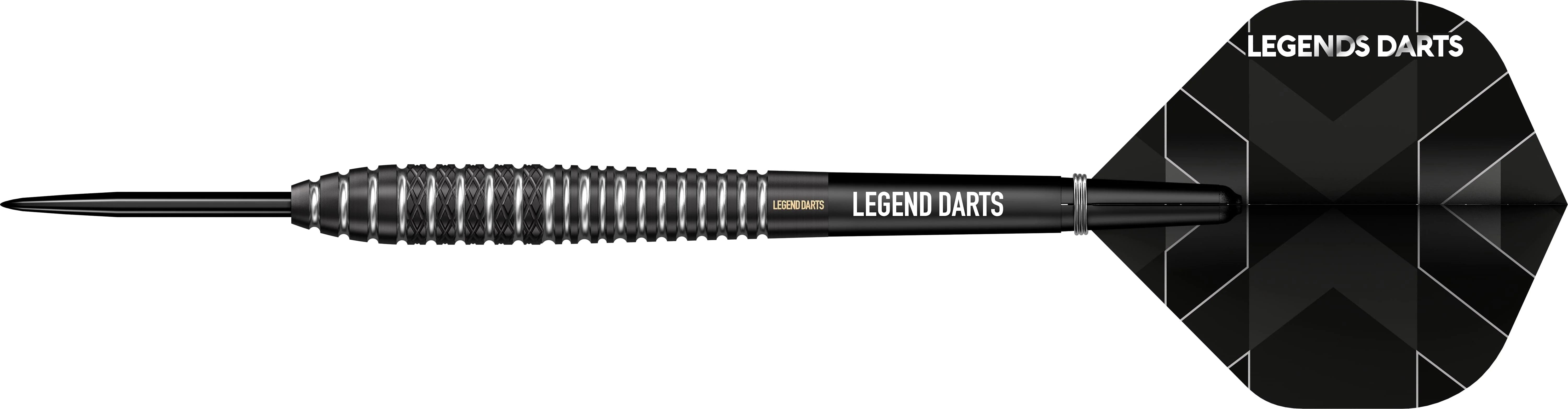 Legend Darts - Steel Tip - Revolution Series - B12 - Black - Torpedo Mix - Image 2