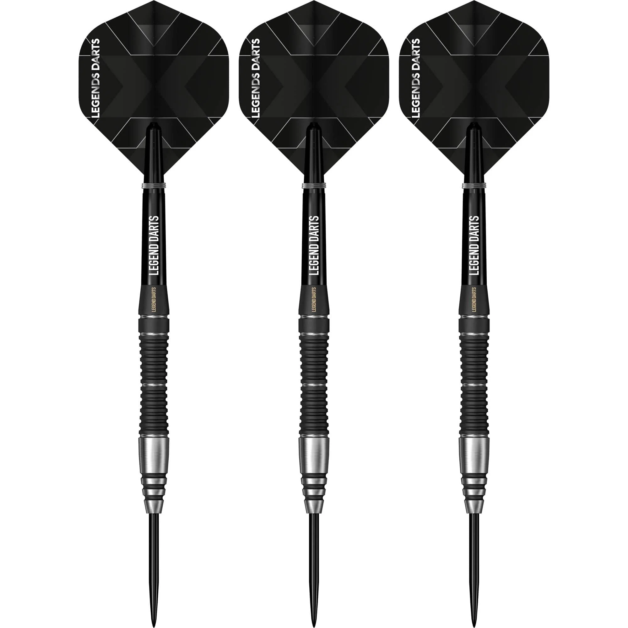 Legend Darts - Steel Tip - Revolution Series - B17 - Black - Scallop - Image 2