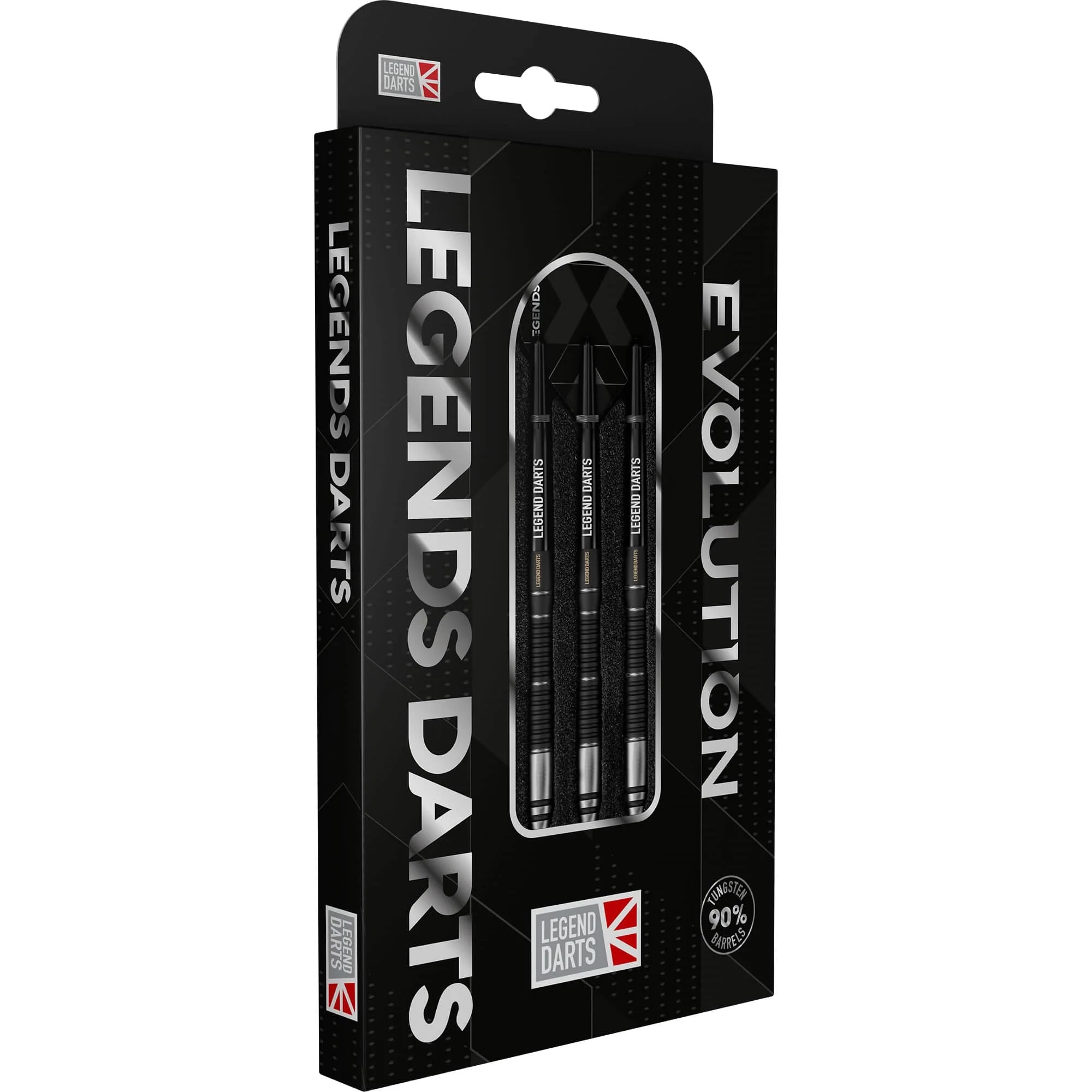 Legend Darts - Steel Tip - Revolution Series - B17 - Black - Scallop - Image 3