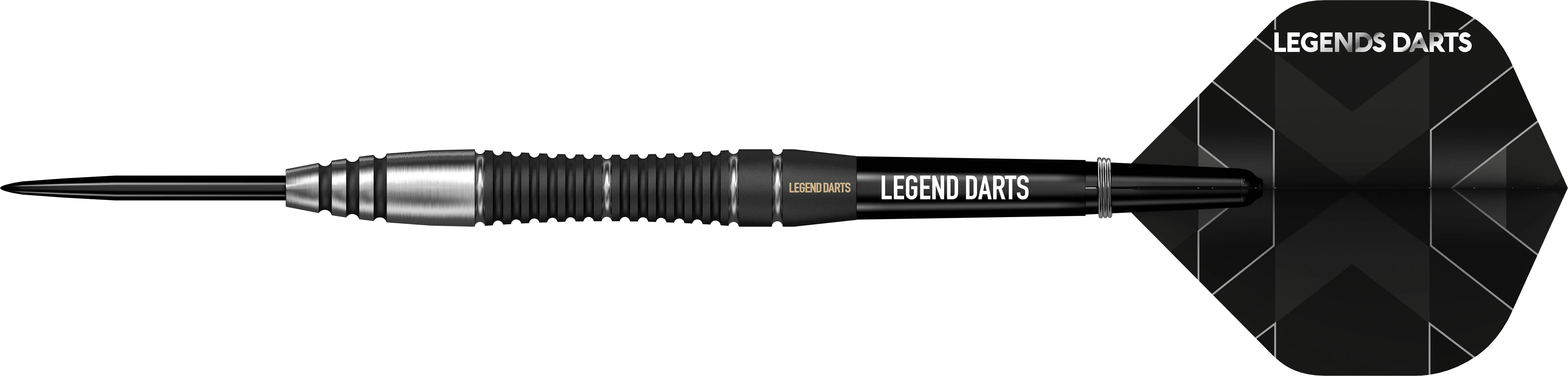 Legend Darts - Steel Tip - Revolution Series - B17 - Black - Scallop - Image 4