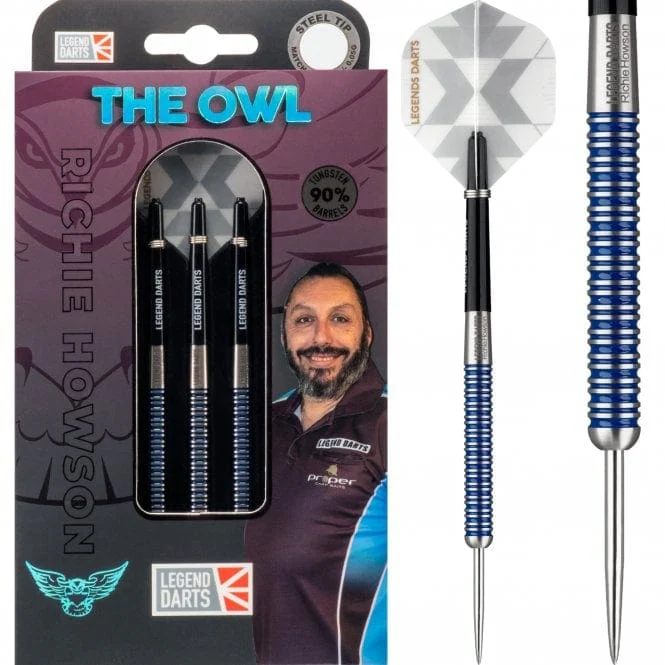 *Legend Darts - Steel Tip - The Owl - Richie Howson - Silver