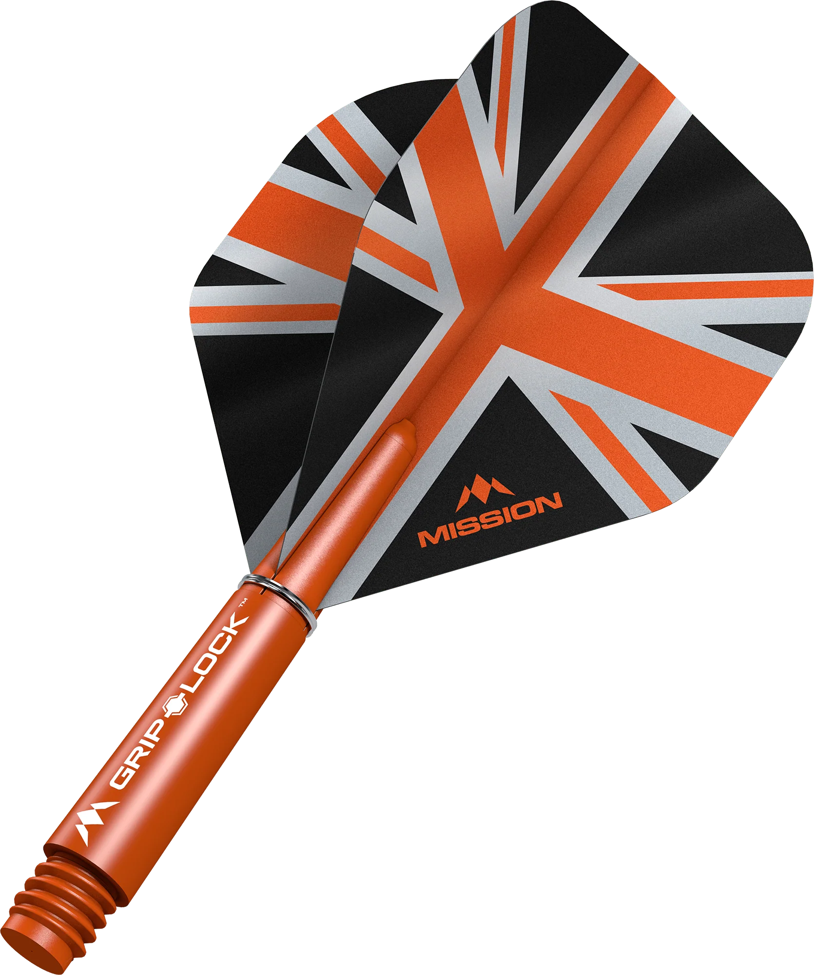 Mission Alliance Black No2 Dart Flights Combo With Griplock Shafts - Image 5