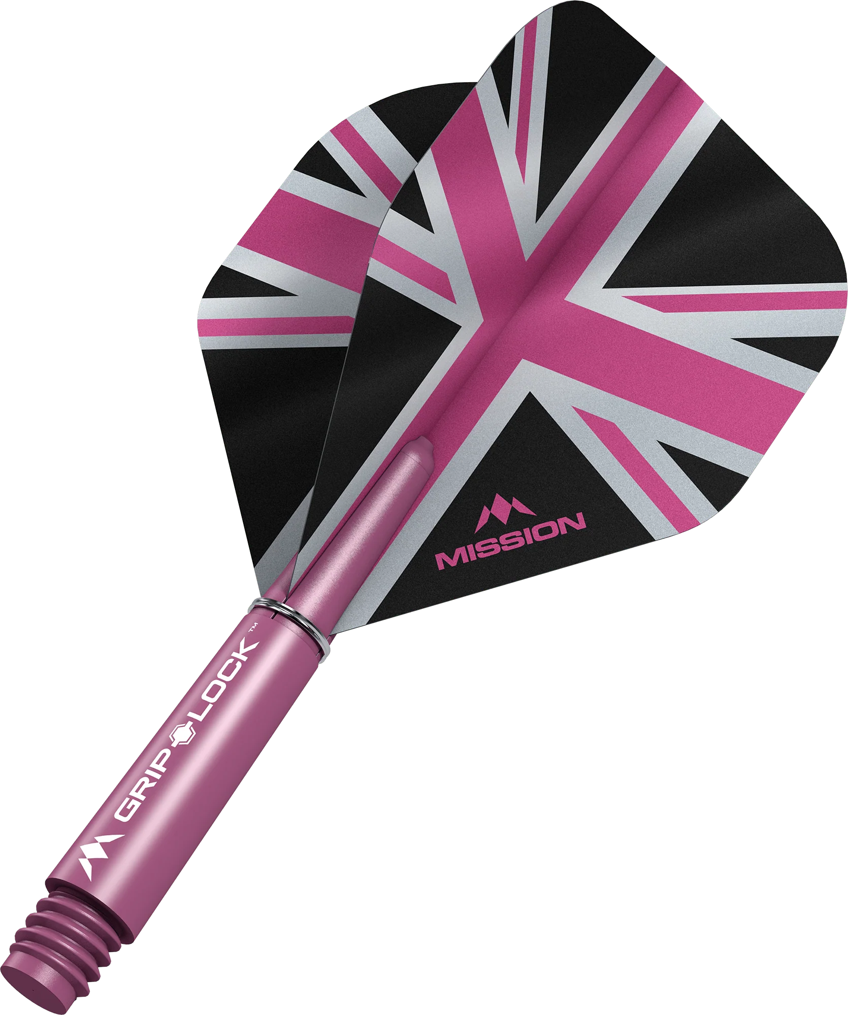 Mission Alliance Black No2 Dart Flights Combo With Griplock Shafts - Image 6