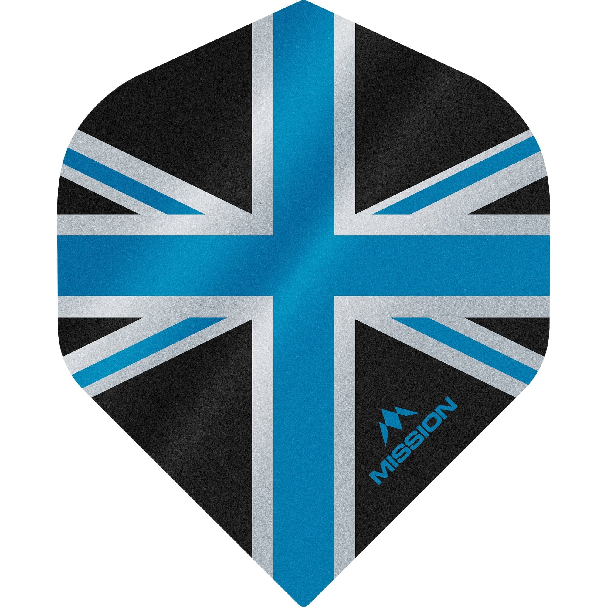 *Mission Alliance Union Jack Dart Flights - No2 - Std - Black - Image 4