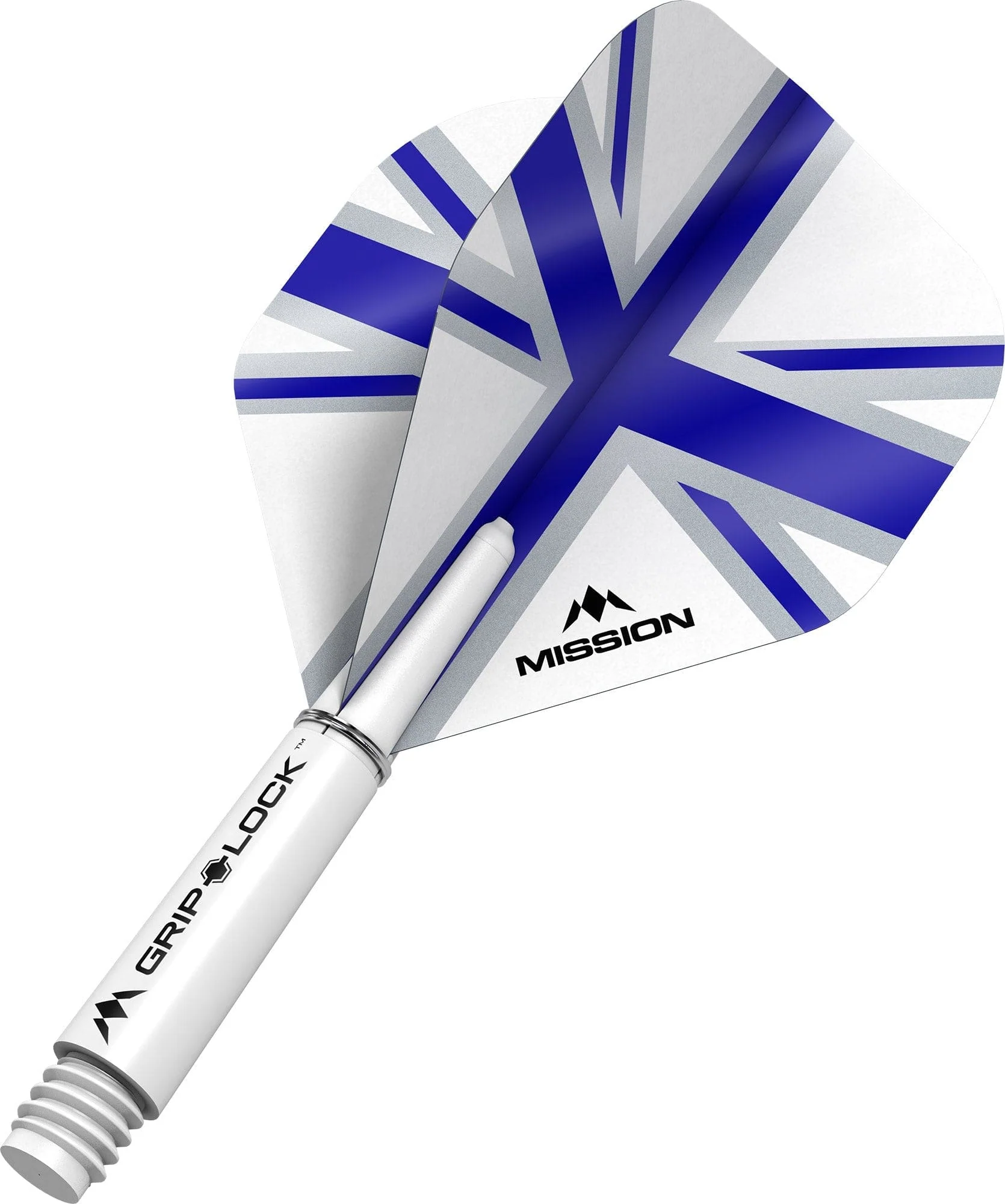 Mission Alliance White Dart Flights Combo With Griplock Shafts - Image 3