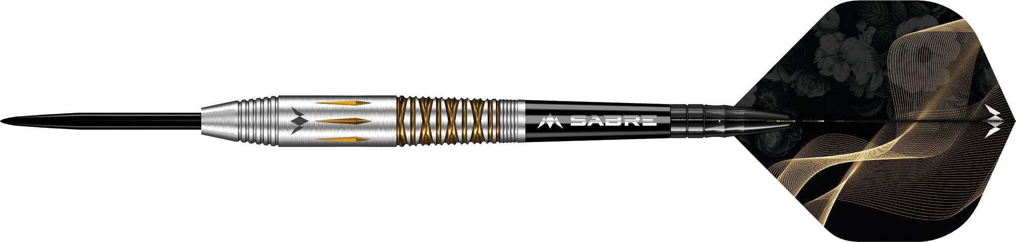 *Mission Almudena Fajardo Ayuso Darts - Steel Tip - 95% Tungsten - Gold PVD Milled Silver - Image 6