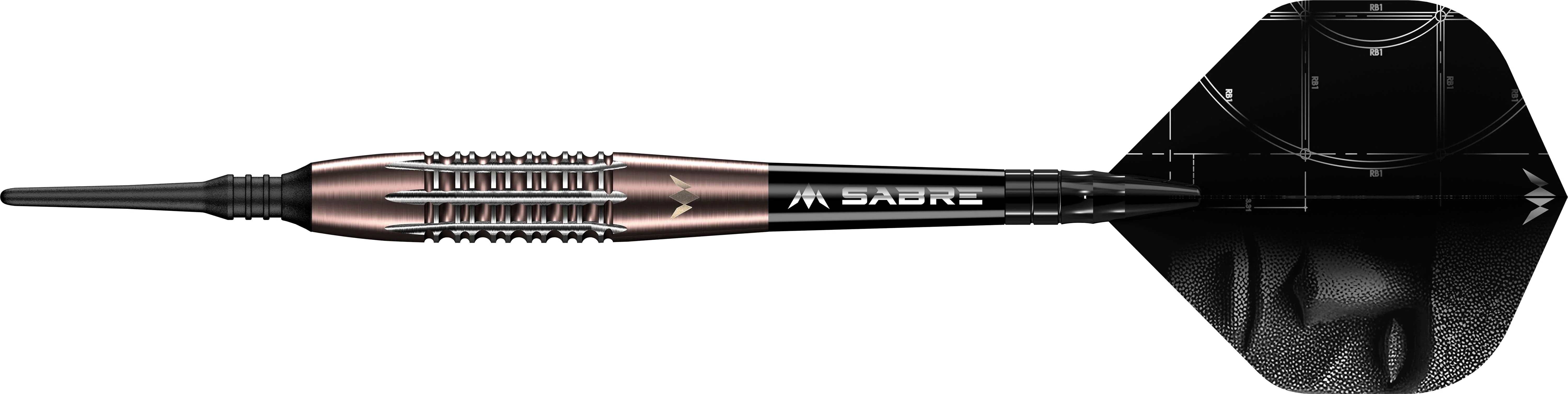 Mission Arkitekt Darts - Soft Tip - 90% Tungsten - Bronze Silica PVD - 19g - Image 4