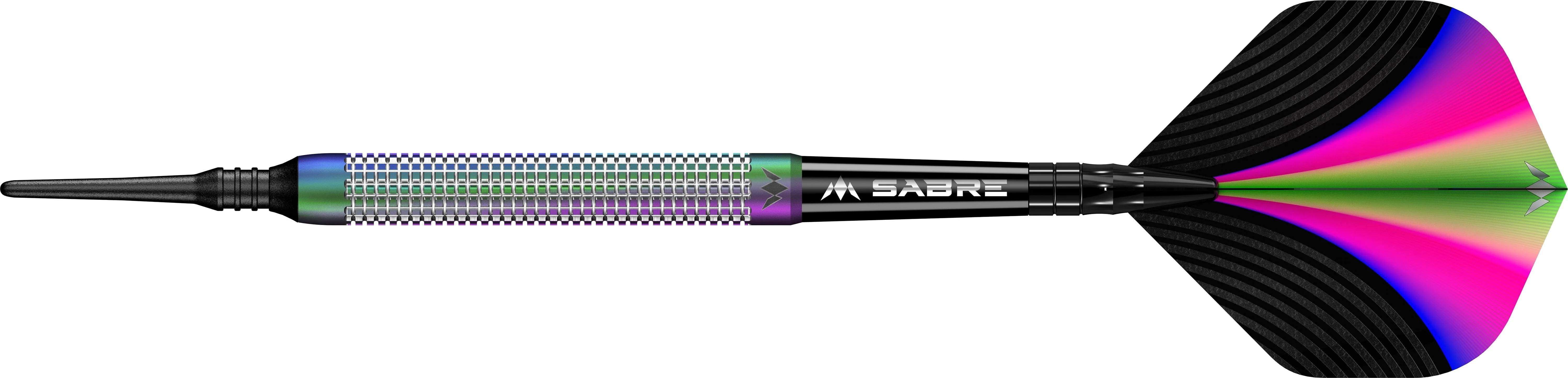 Mission Aurora Darts - Soft Tip - 90% Tungsten - Coral PVD - 18g - Image 4