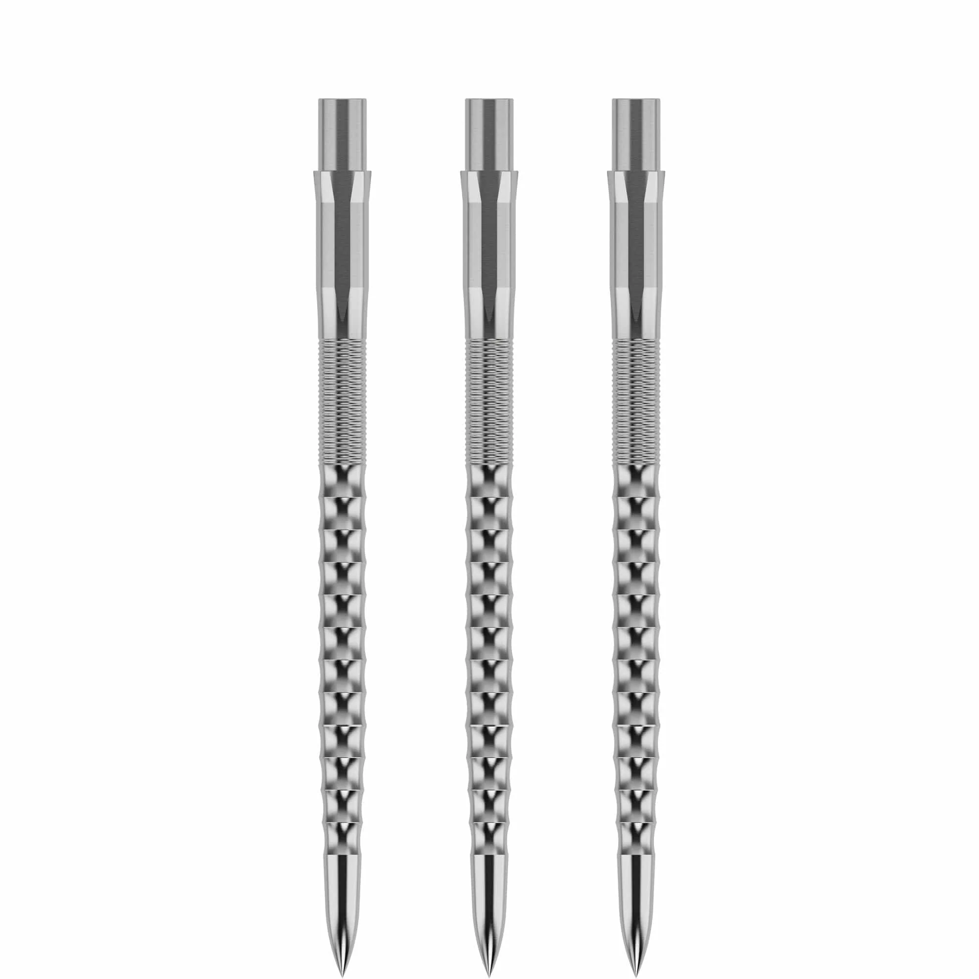 Mission Caliburn Replaceable Dart Points - Ripple - Silver - Image 4