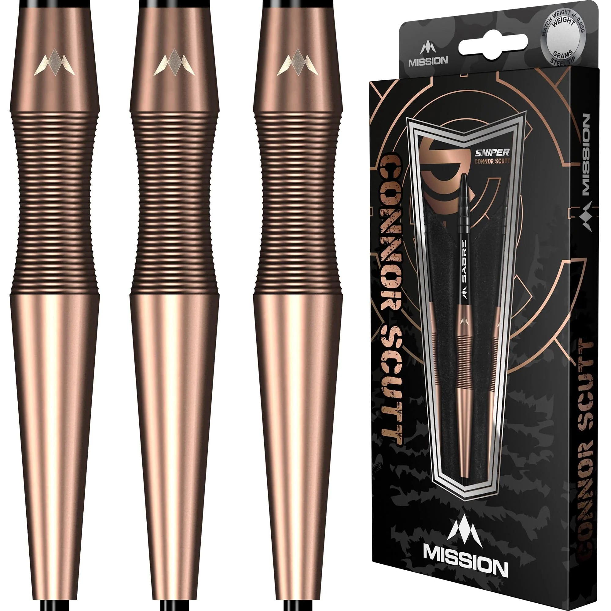 Mission Connor Scutt V2 - Steel Tip - 90% - Bronze PVD - Sniper - Image 3