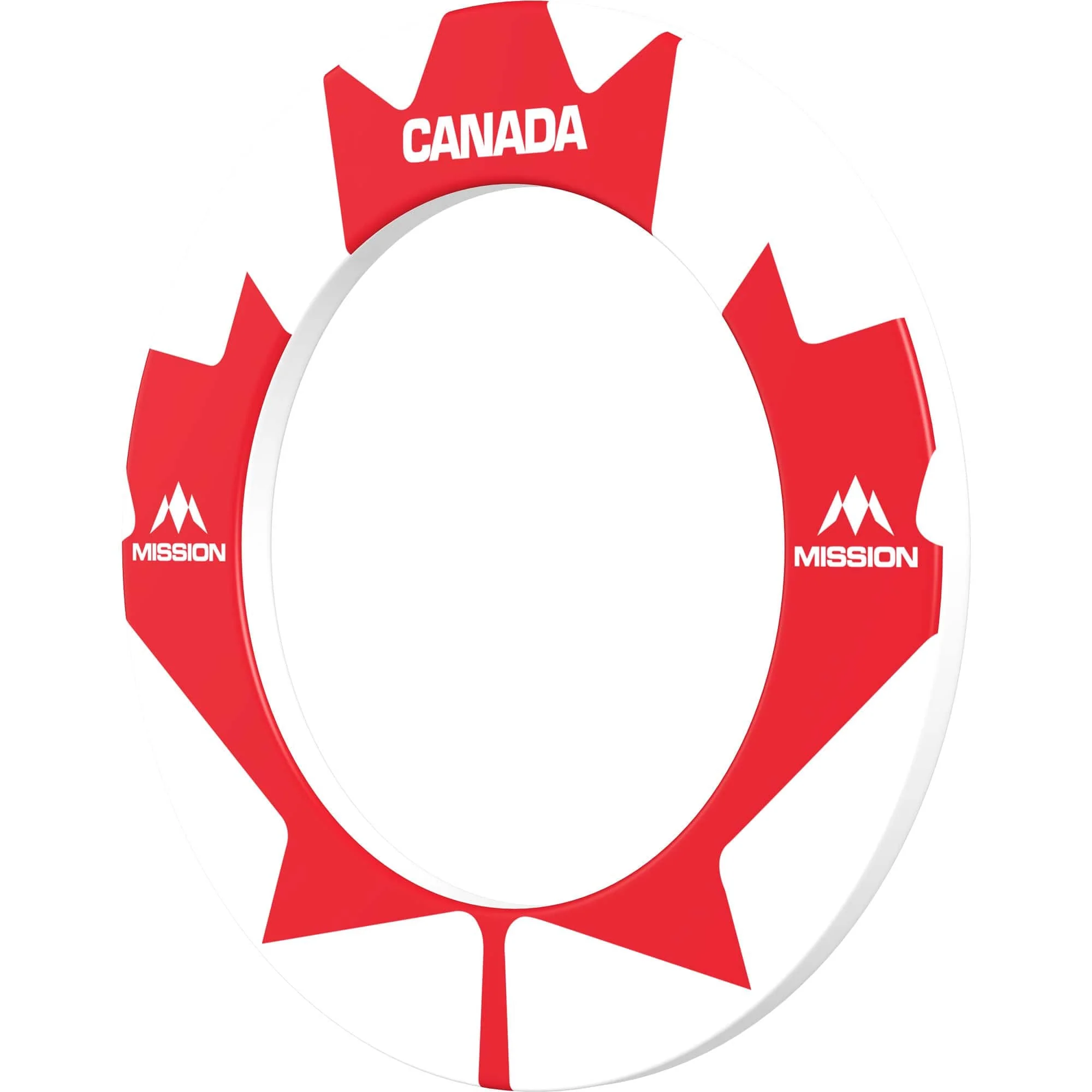 Mission Dartboard Surround - Canada Design - Large Maple Leaf - Image 2