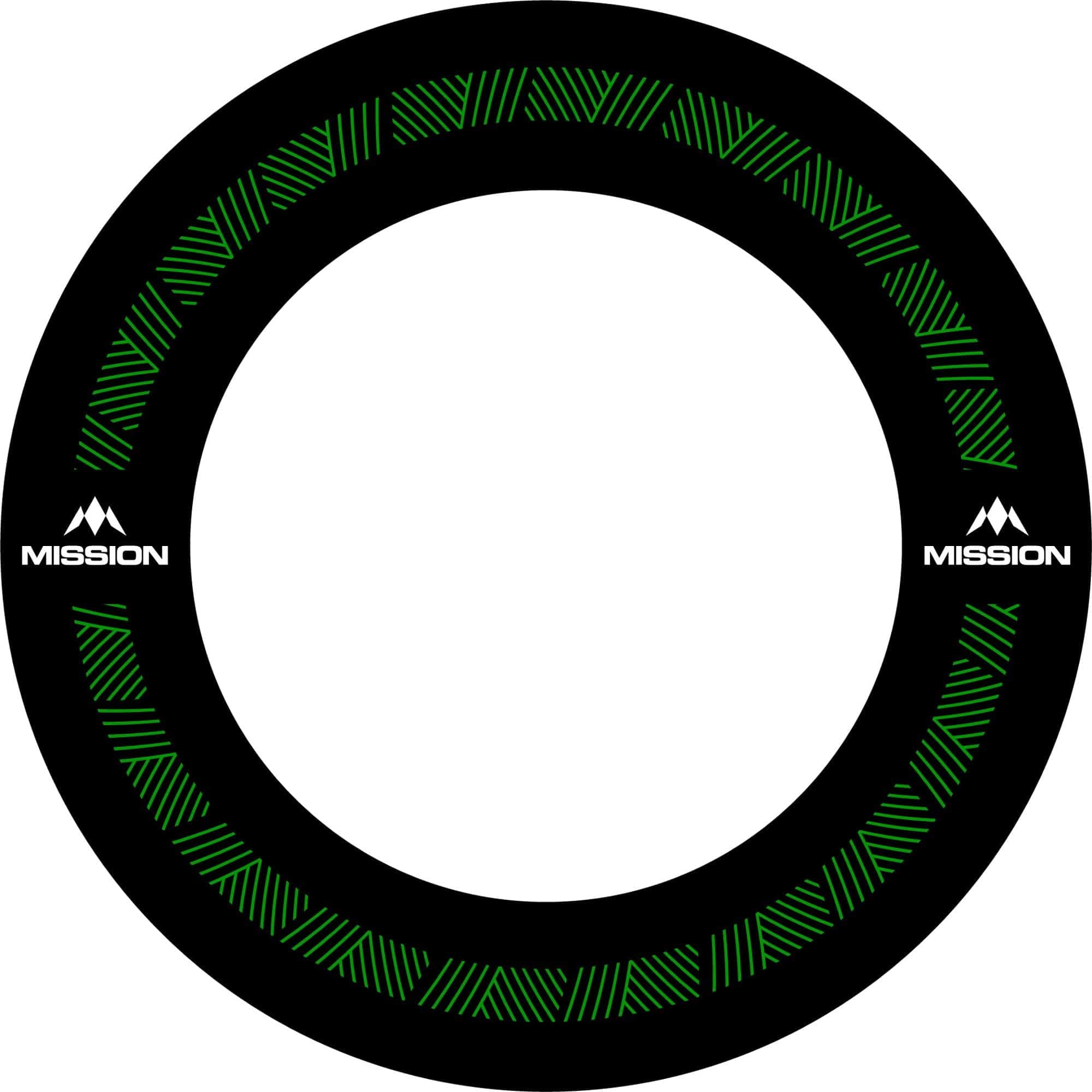 Mission Dartboard Surround - Heavy Duty - Design Collection - Green Reach - Image 2
