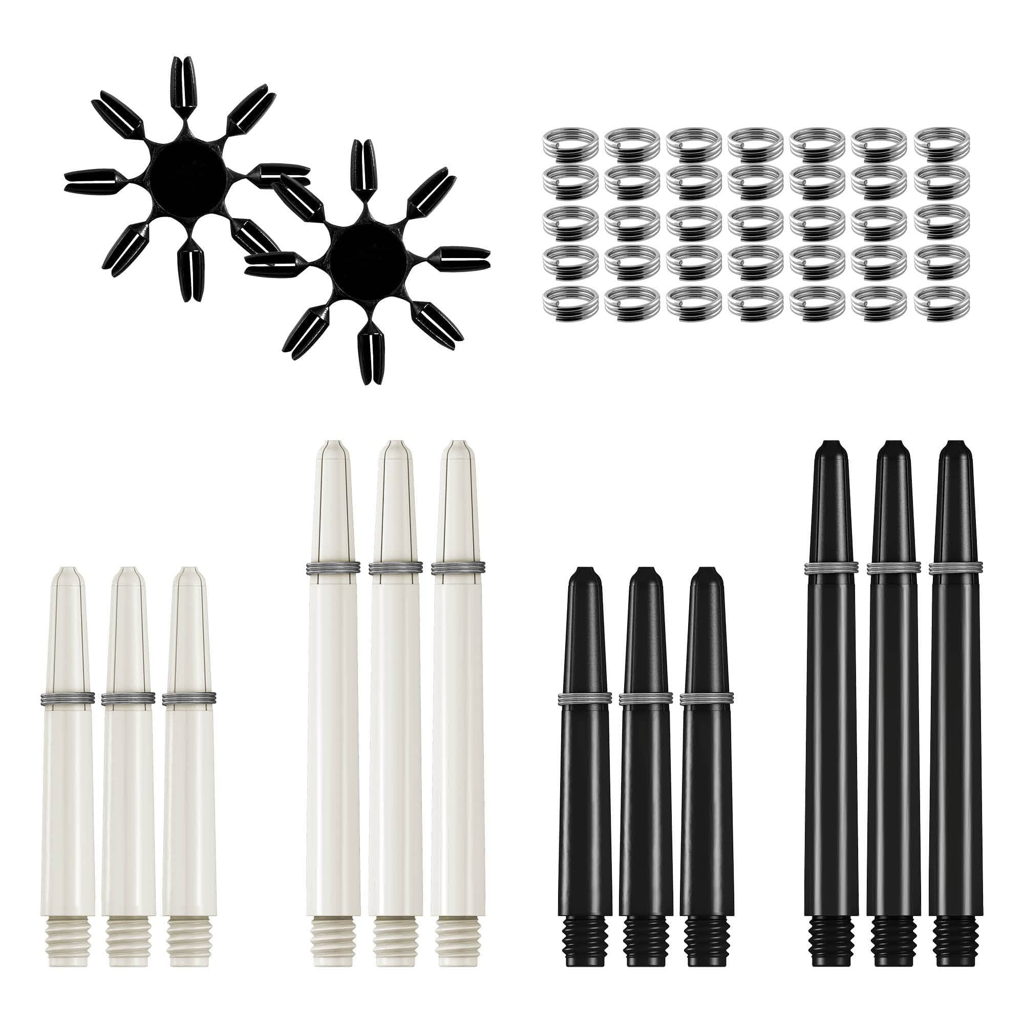 Mission Darts Accessory Kit - 90 Piece - Flights, Shafts - Steel Tip - Image 3