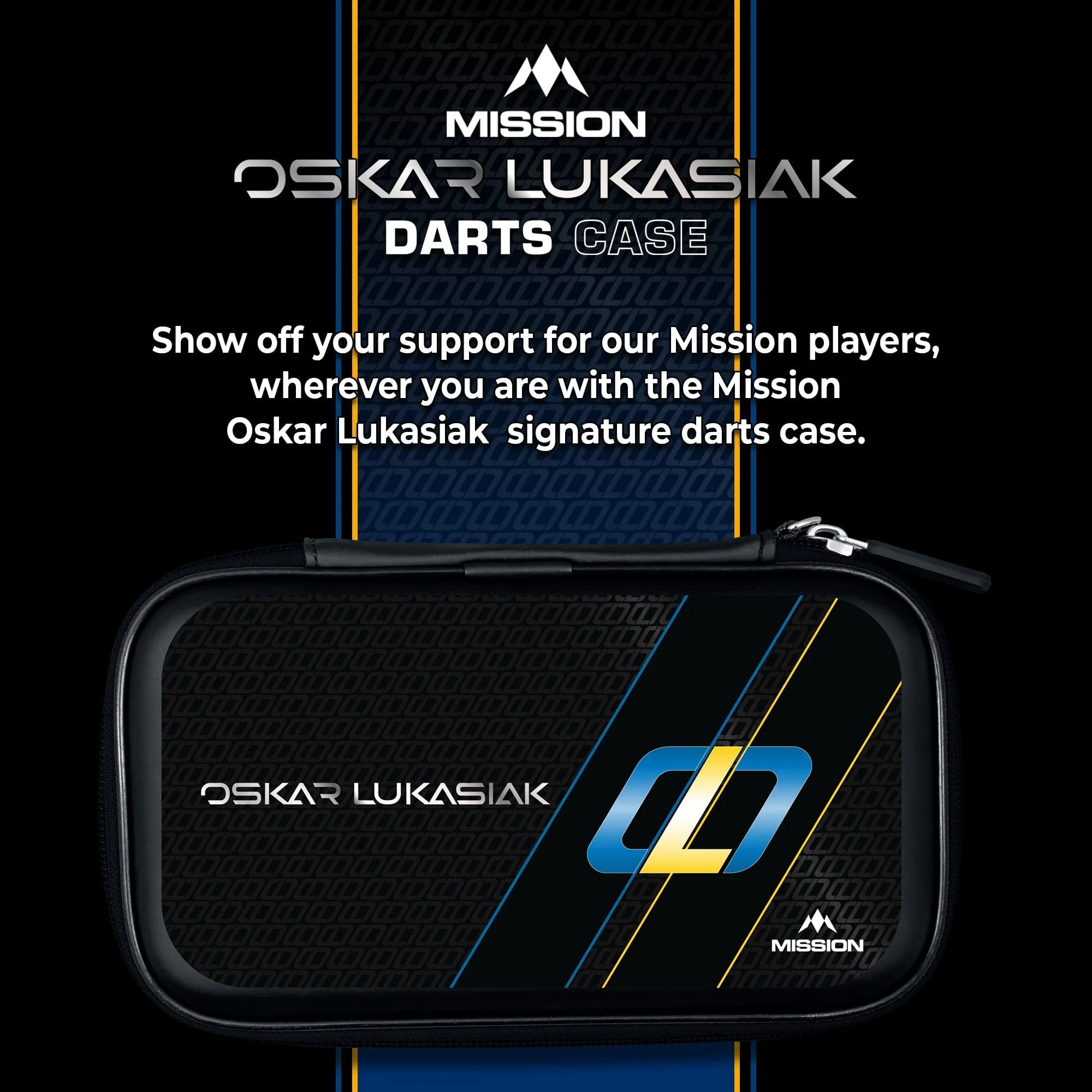 Mission Darts Players- EVA Dart Case - Oskar Lukasiak - Image 2
