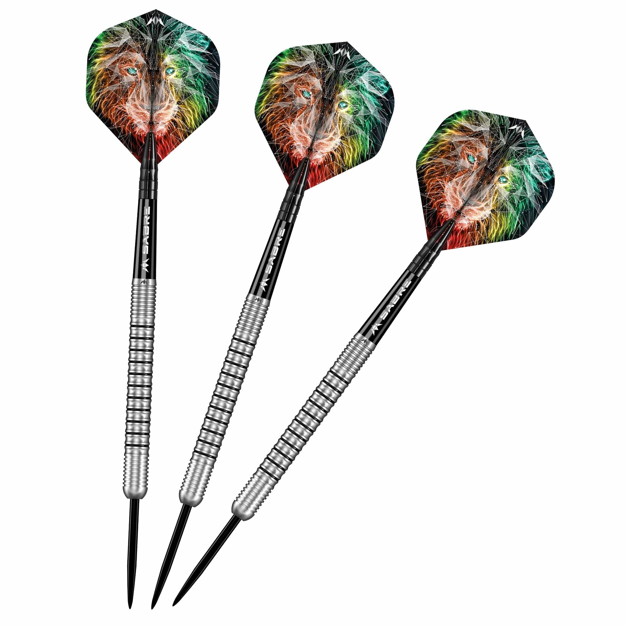 Mission Dominik Grüllich Darts - Steel Tip - 95% Tungsten - Silver-Black Rings - Image 5
