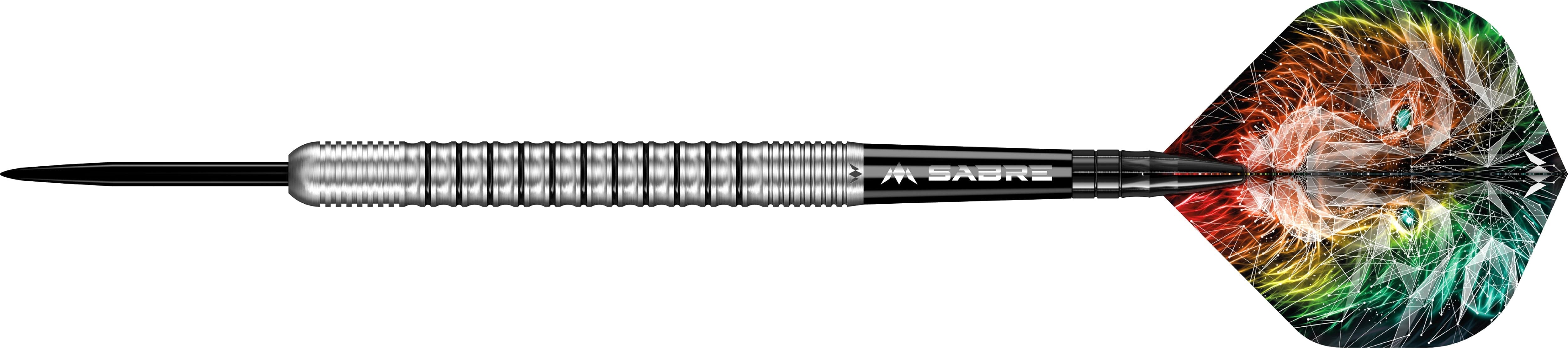 Mission Dominik Grüllich Darts - Steel Tip - 95% Tungsten - Silver-Black Rings - Image 6