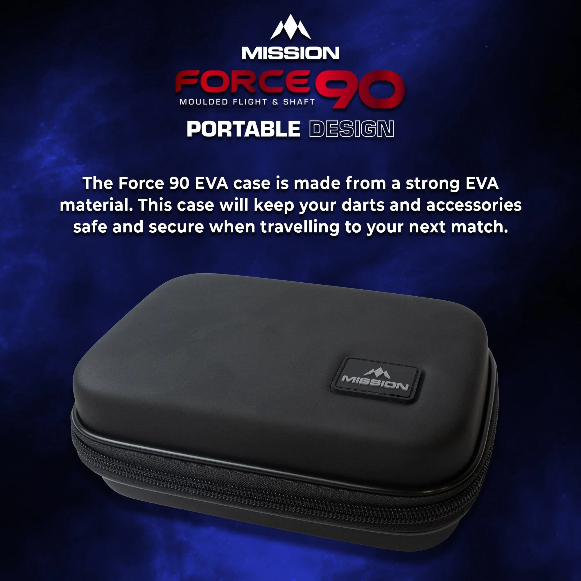 Mission Force 90 Dart Case - EVA Moulded Wallet - Large - Image 3