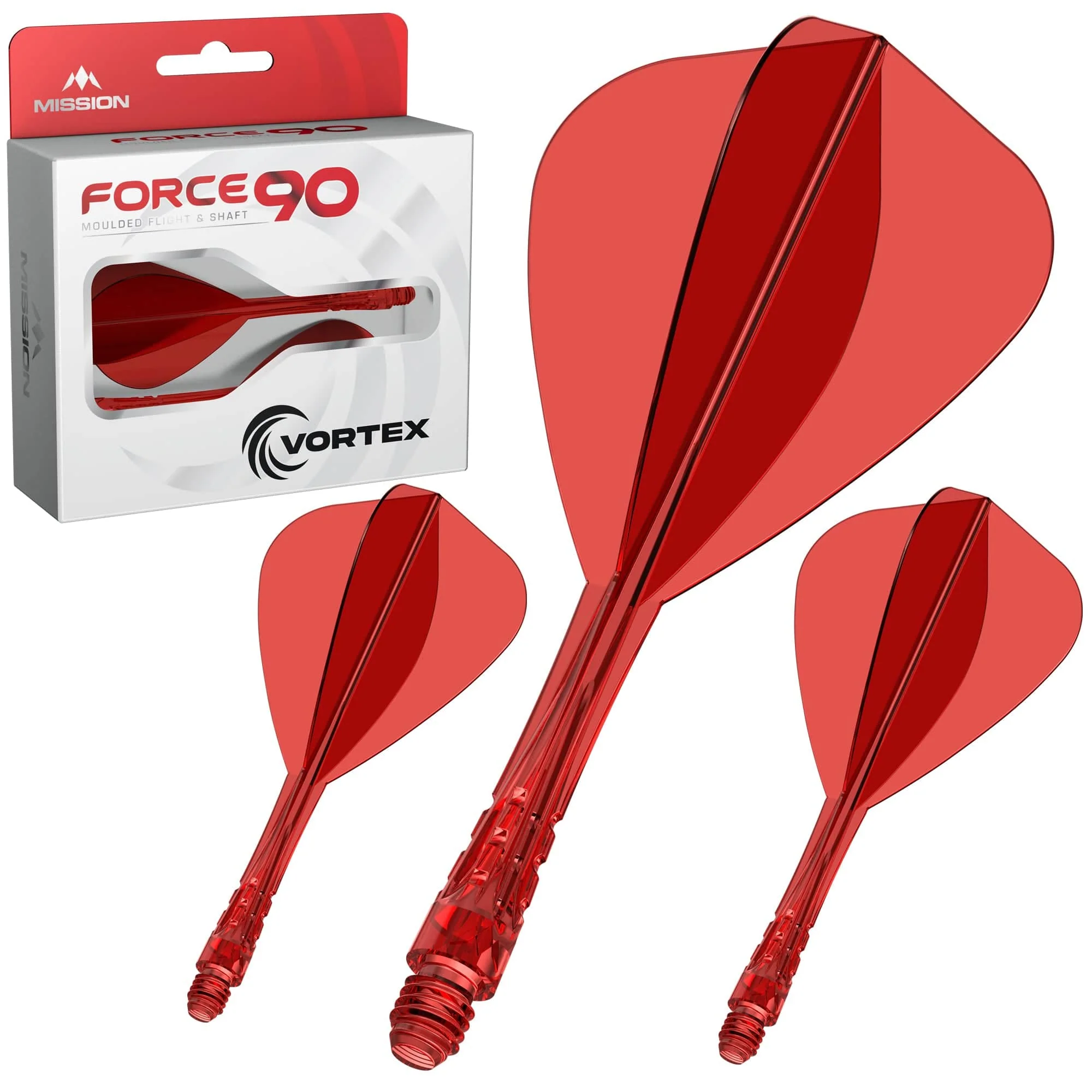 Mission Force 90 Vortex - Moulded Flight & Shaft - Kite - Image 10